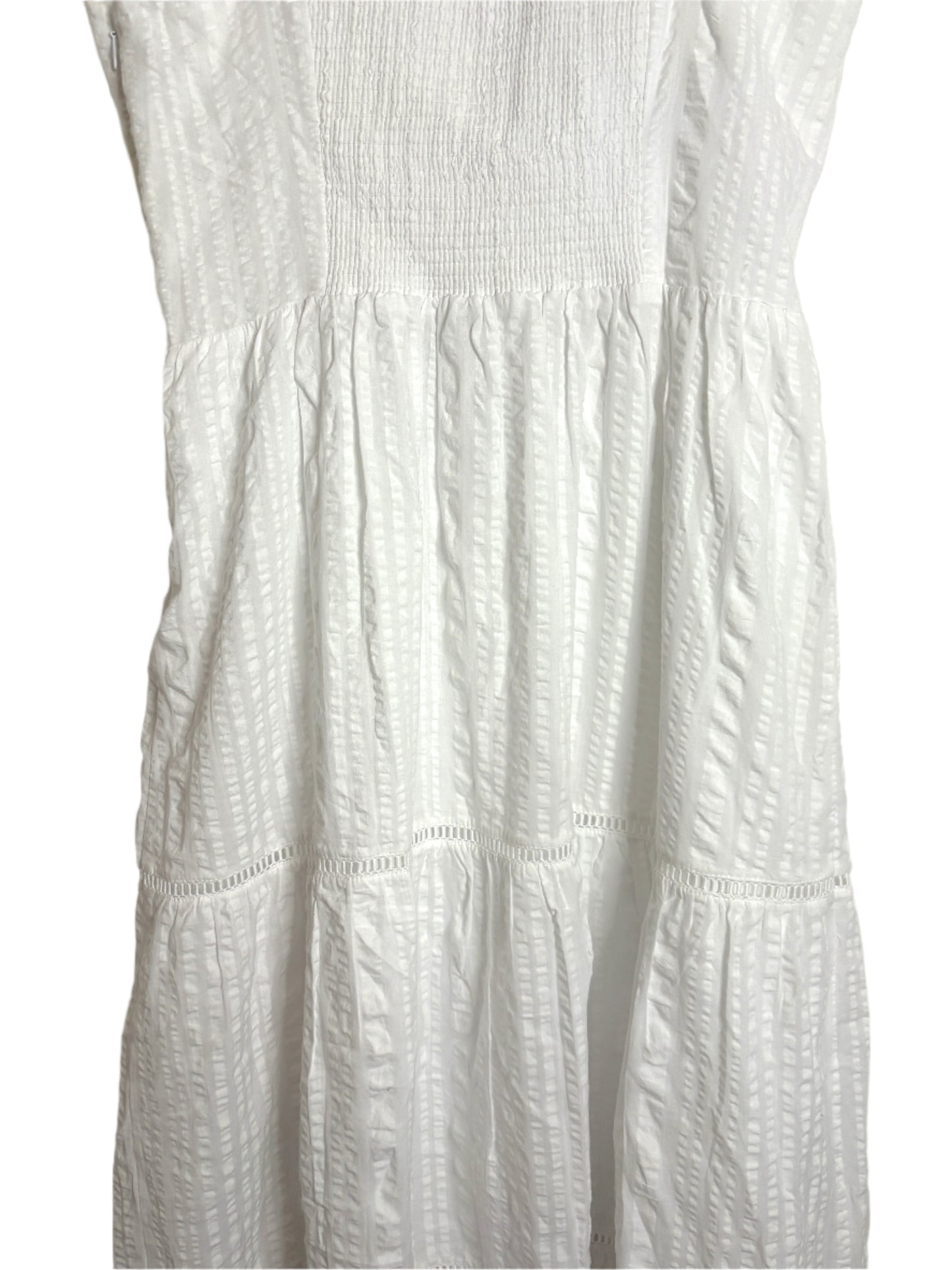 Heidi Klein Cotton Broderie Dress L