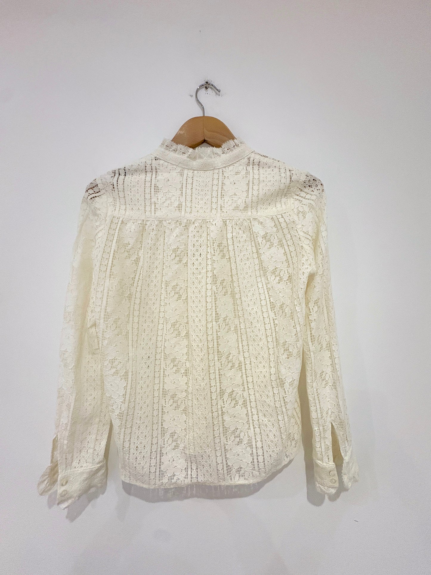 New With Tags Sézane Lace Blouse UK 6