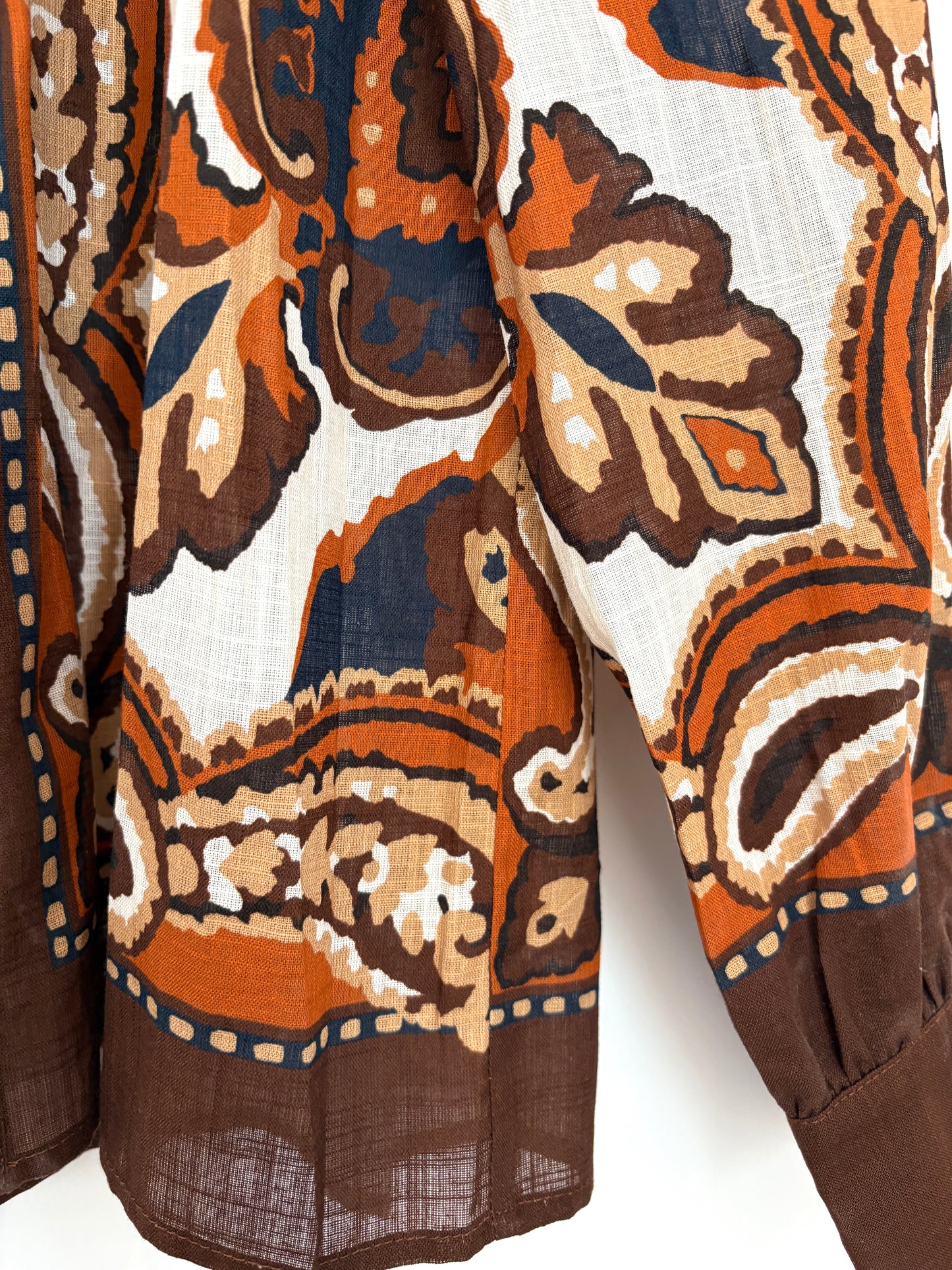 New With Tags Sézane Claudio Palmera Blouse UK 8