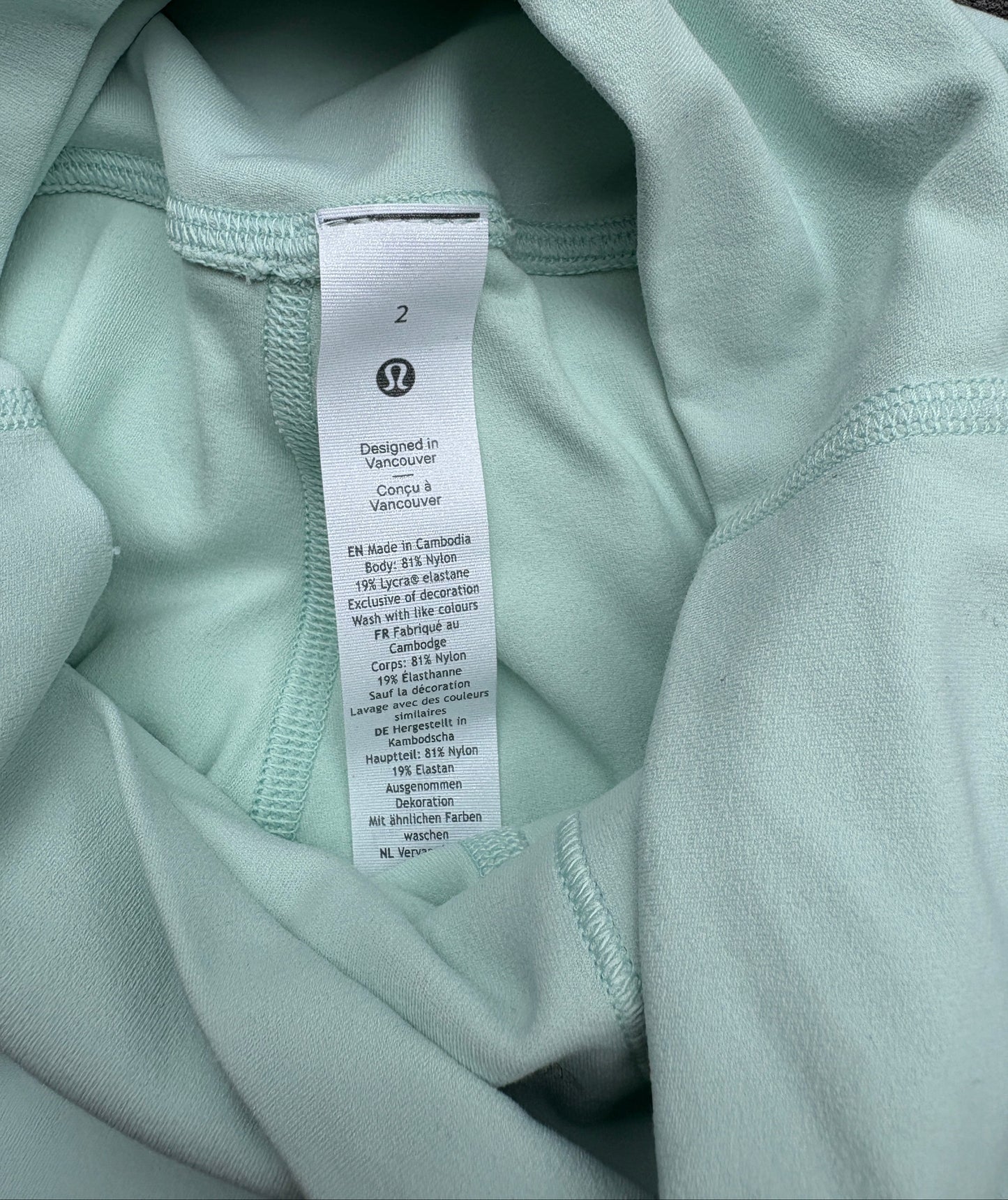 New With Tags Lululemon Align HR Pant 25" UK 6