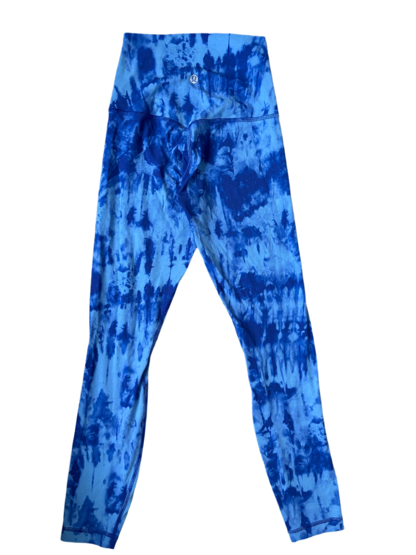 Lululemon Blue Tie-dye Align HR Pant 25" UK 6