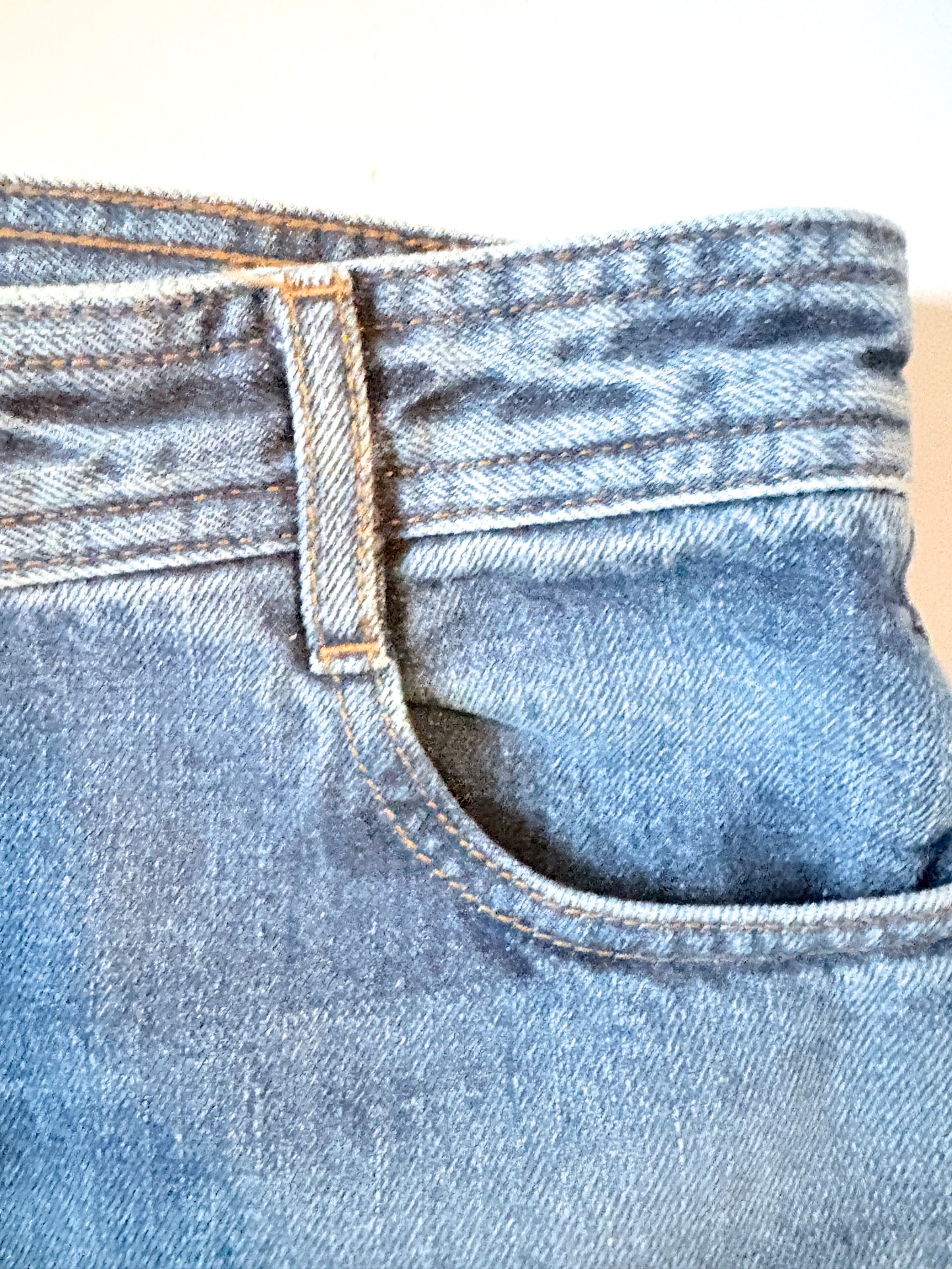 Sessun Blue Captain Denim Wide Leg Jeans UK 8