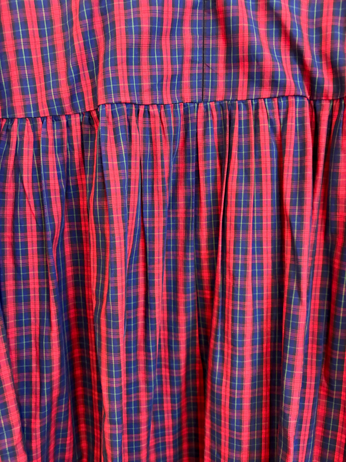 Back by Sundown Bianca Tartan Dress L