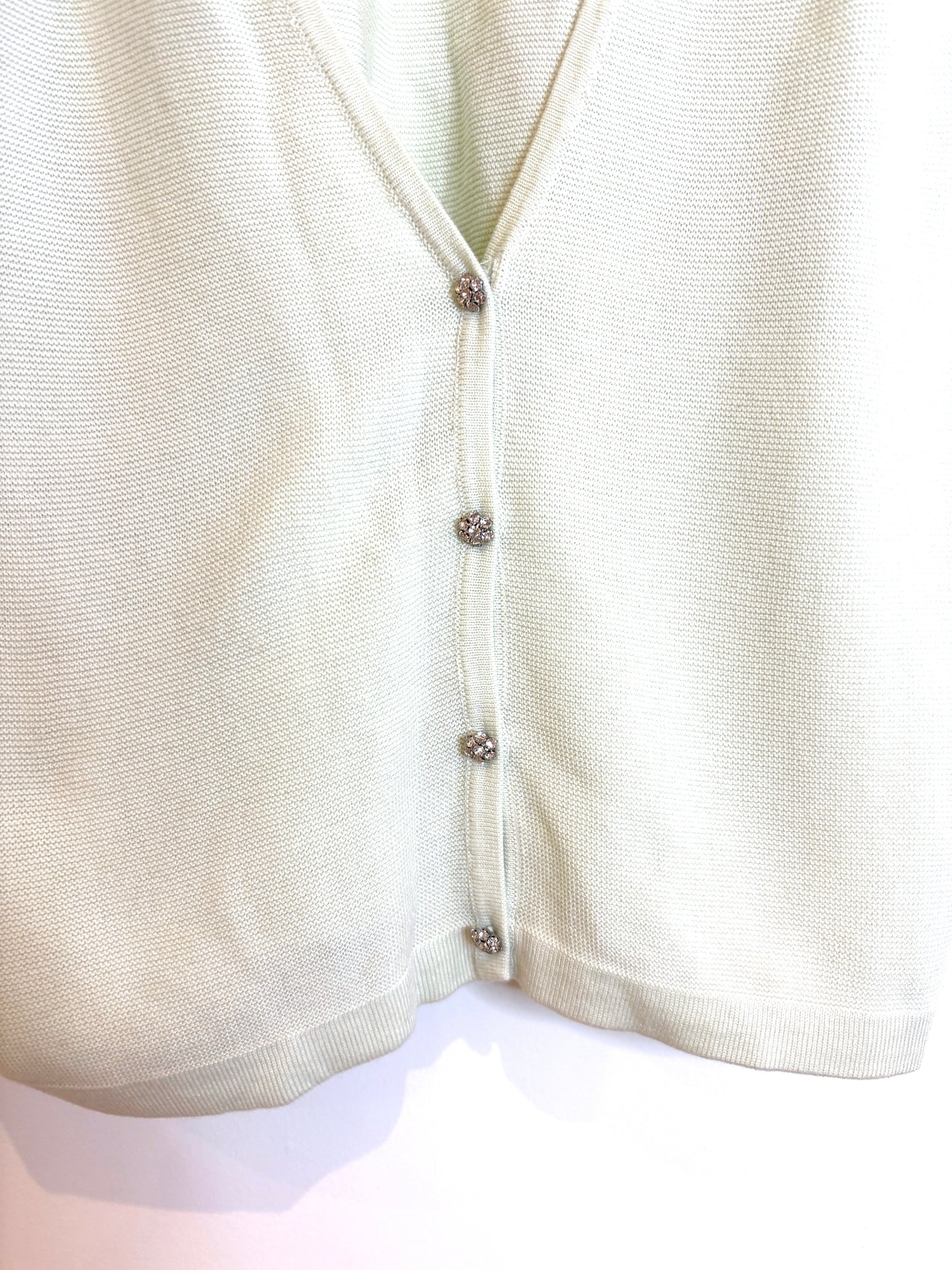 Ba&sh Light Green Blouse