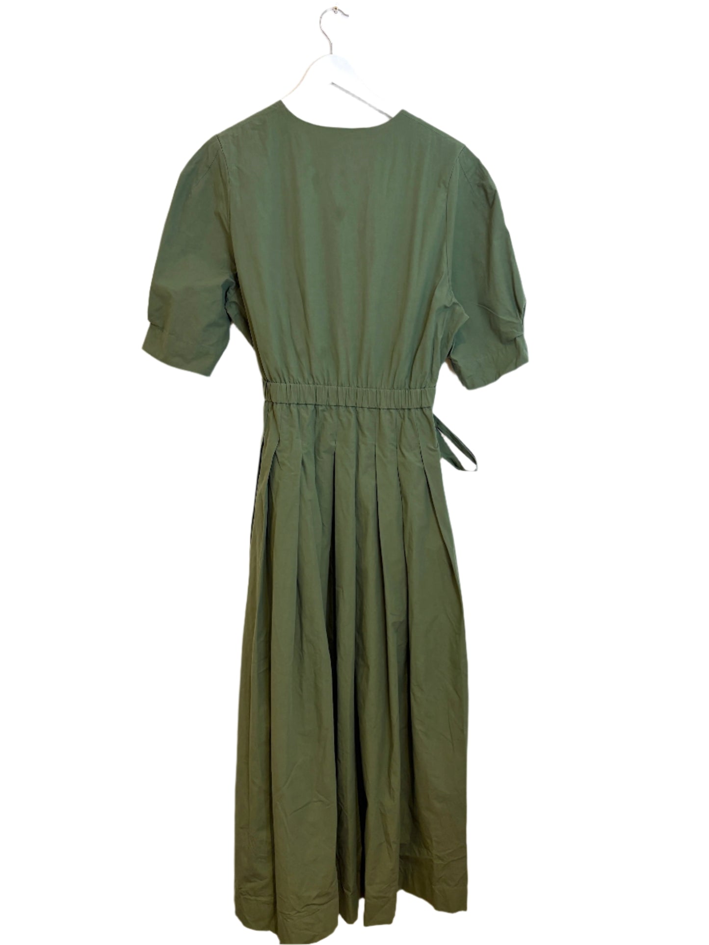 Karolina Ozolinsiute Green Cotton Dress L