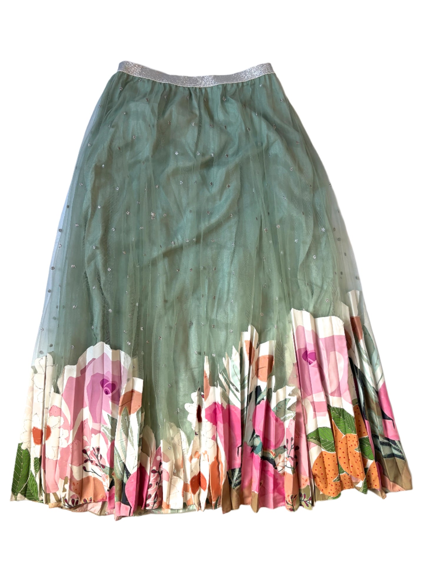 Geisha Designs Floral Tulle Skirt UK 12