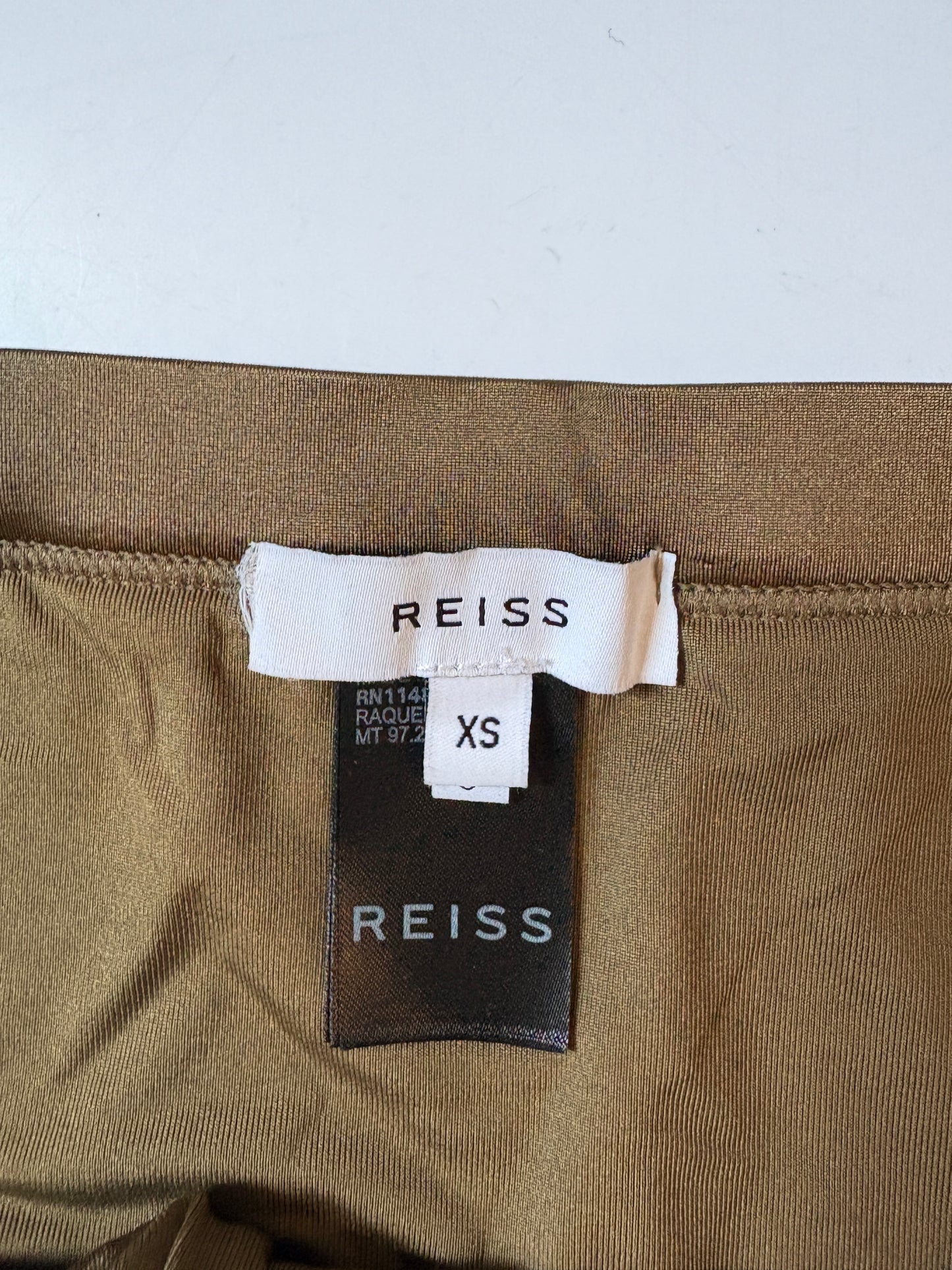 Reiss Raquel Pleat Bikini XS
