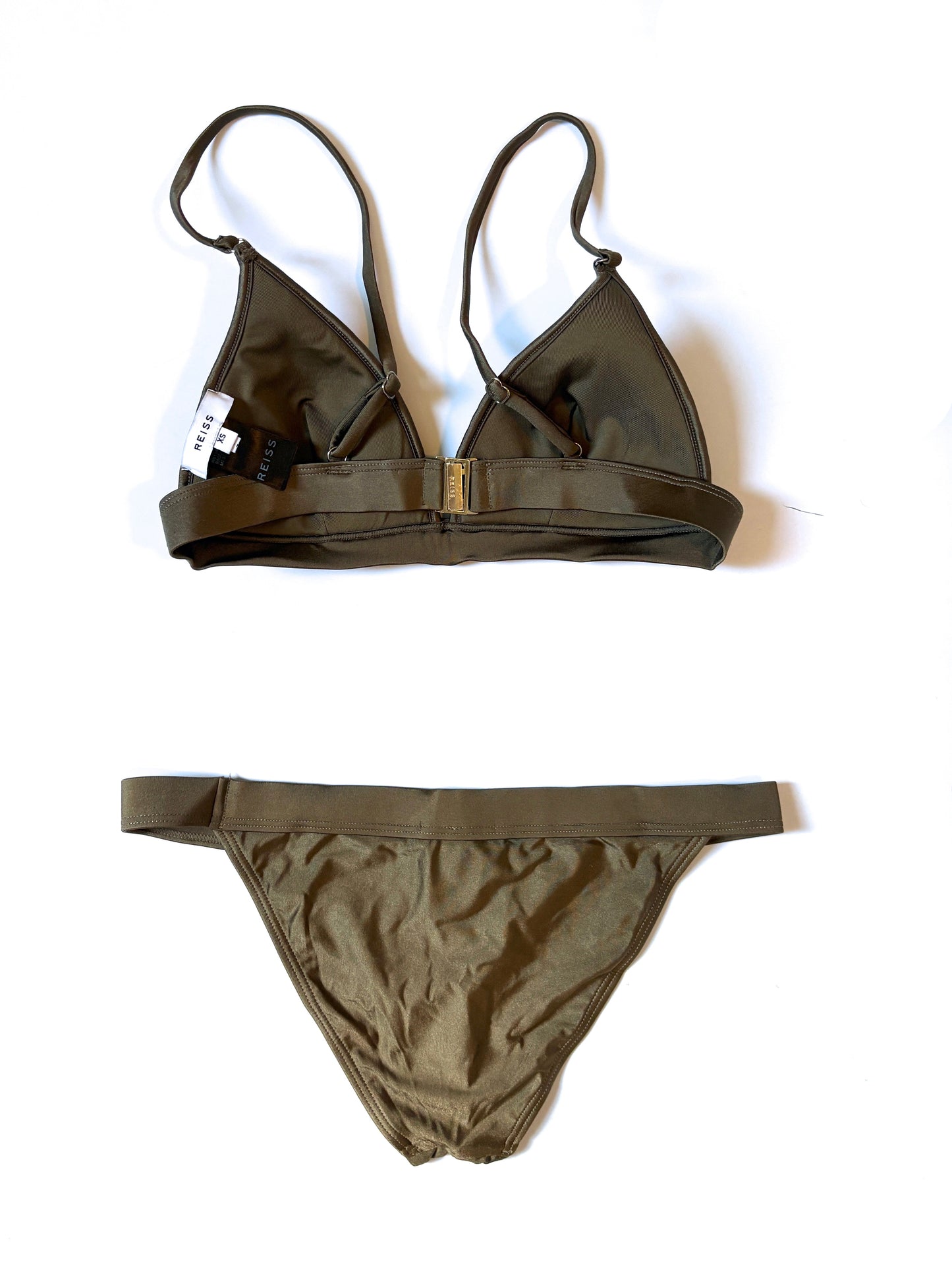 Reiss Raquel Pleat Bikini XS