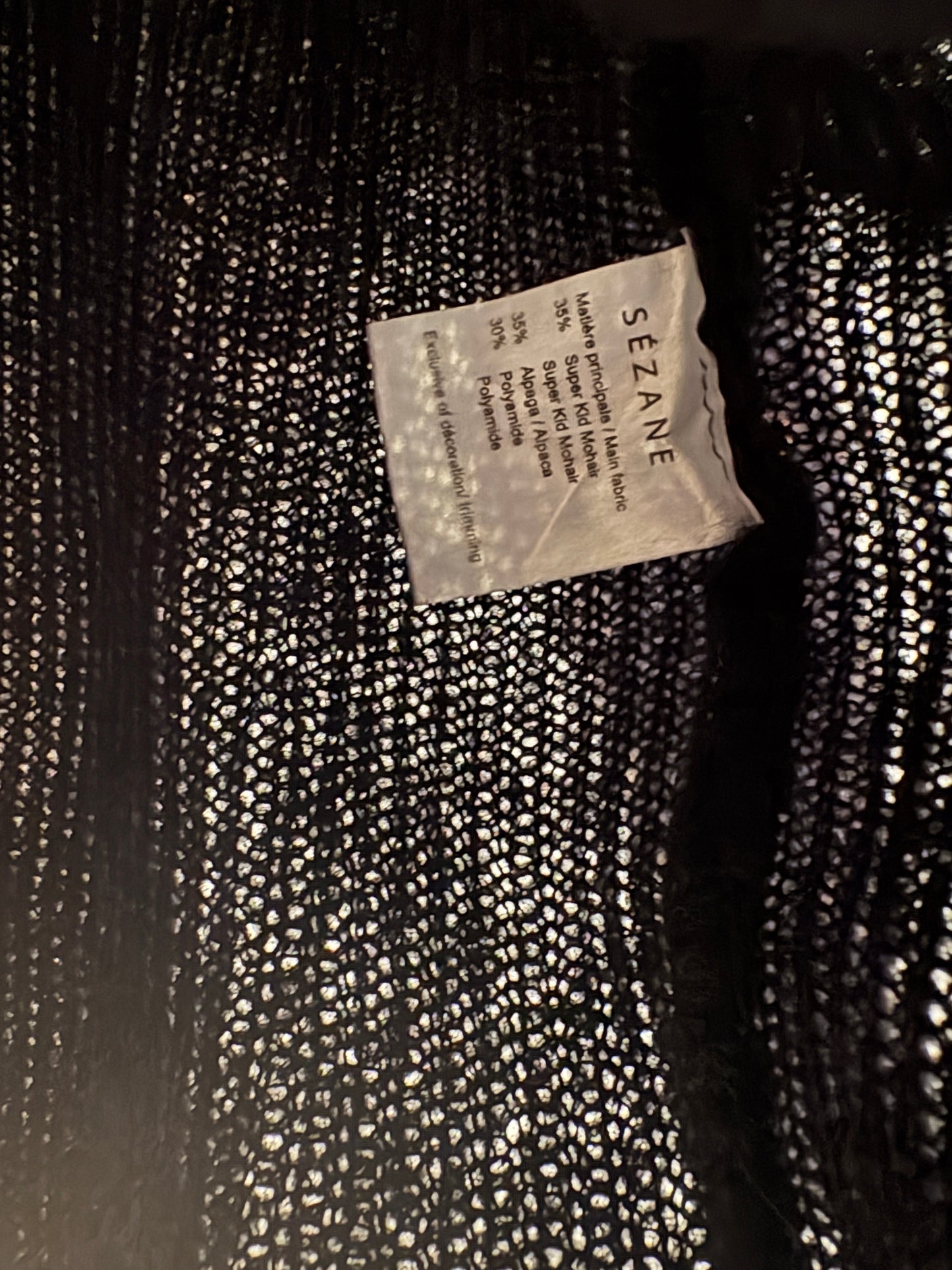 Sézane Mohair & Alpaca Knit XS