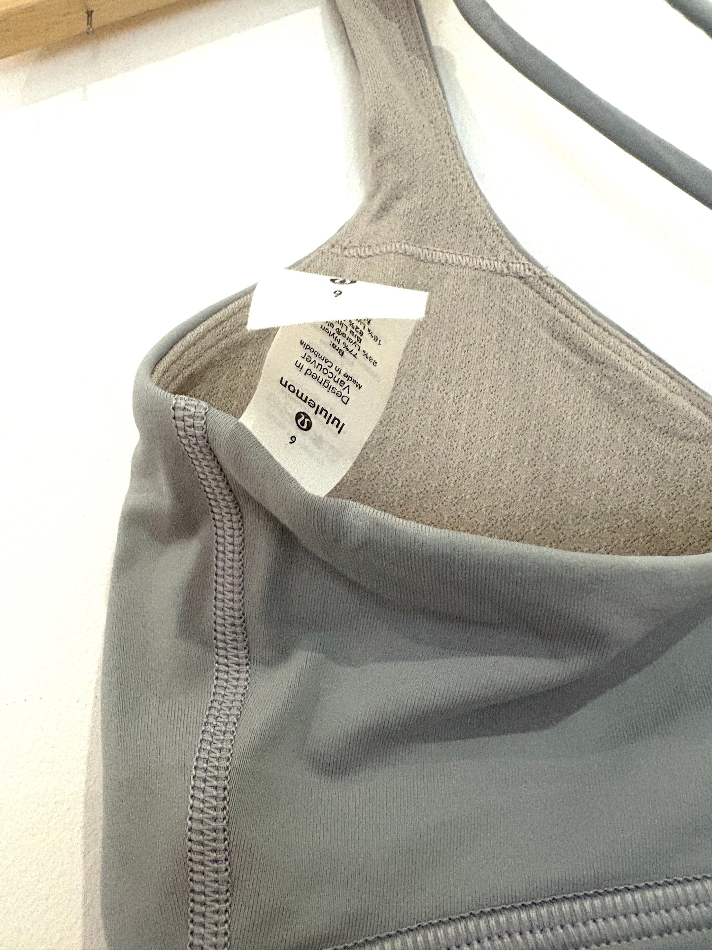 Lululemon Grey Bra UK 10