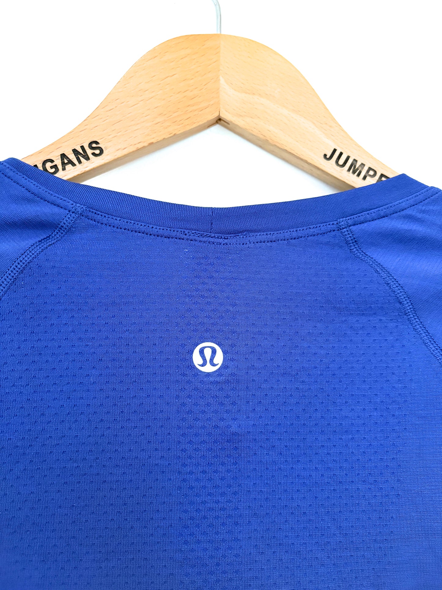Lululemon Blue Mesh Longsleeved Top UK 10