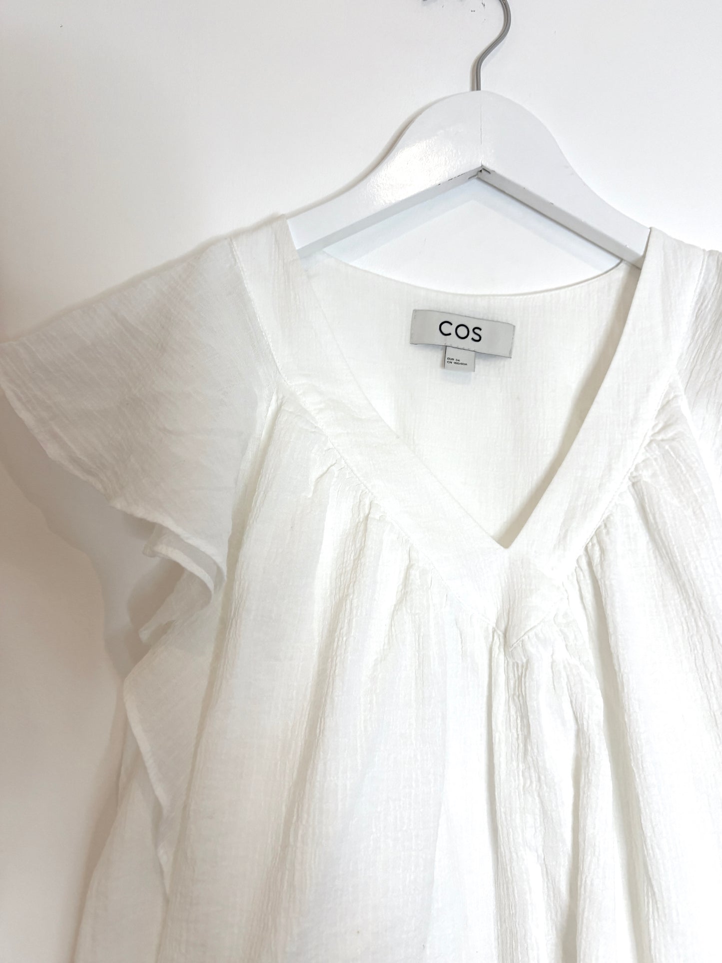 COS V-neck Blouse UK 6