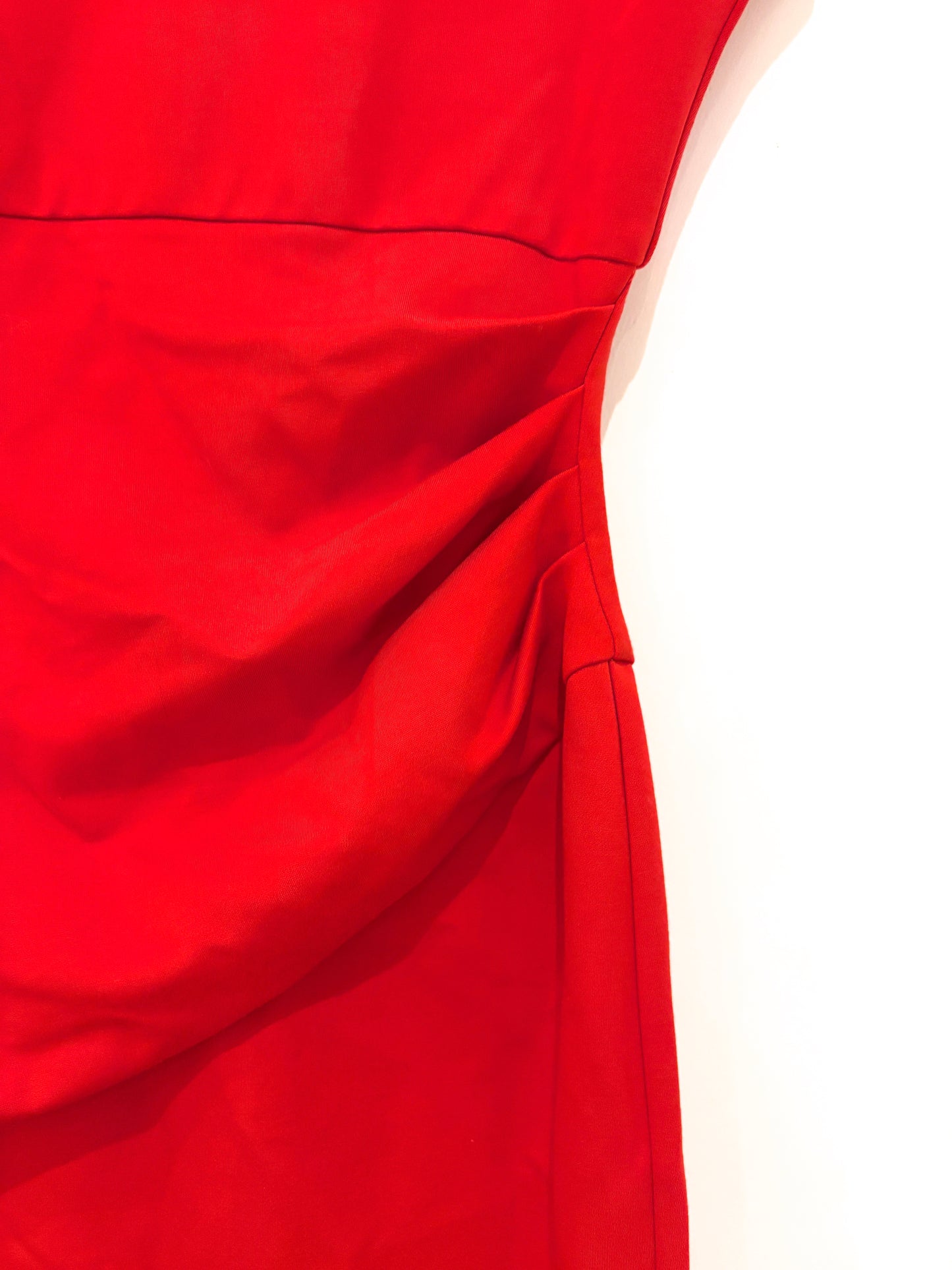 Diane Von Furstenberg Red Body Con Dress UK 10