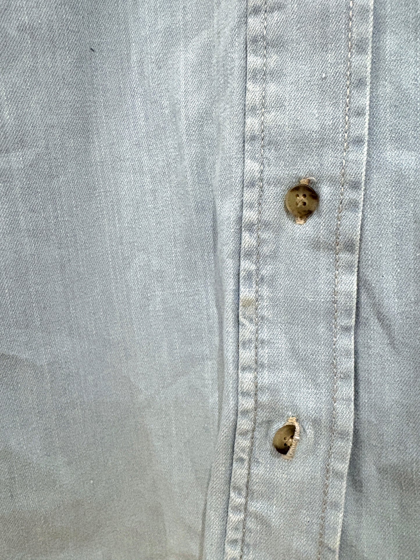 Zara Light Blue Denim Shirt XS