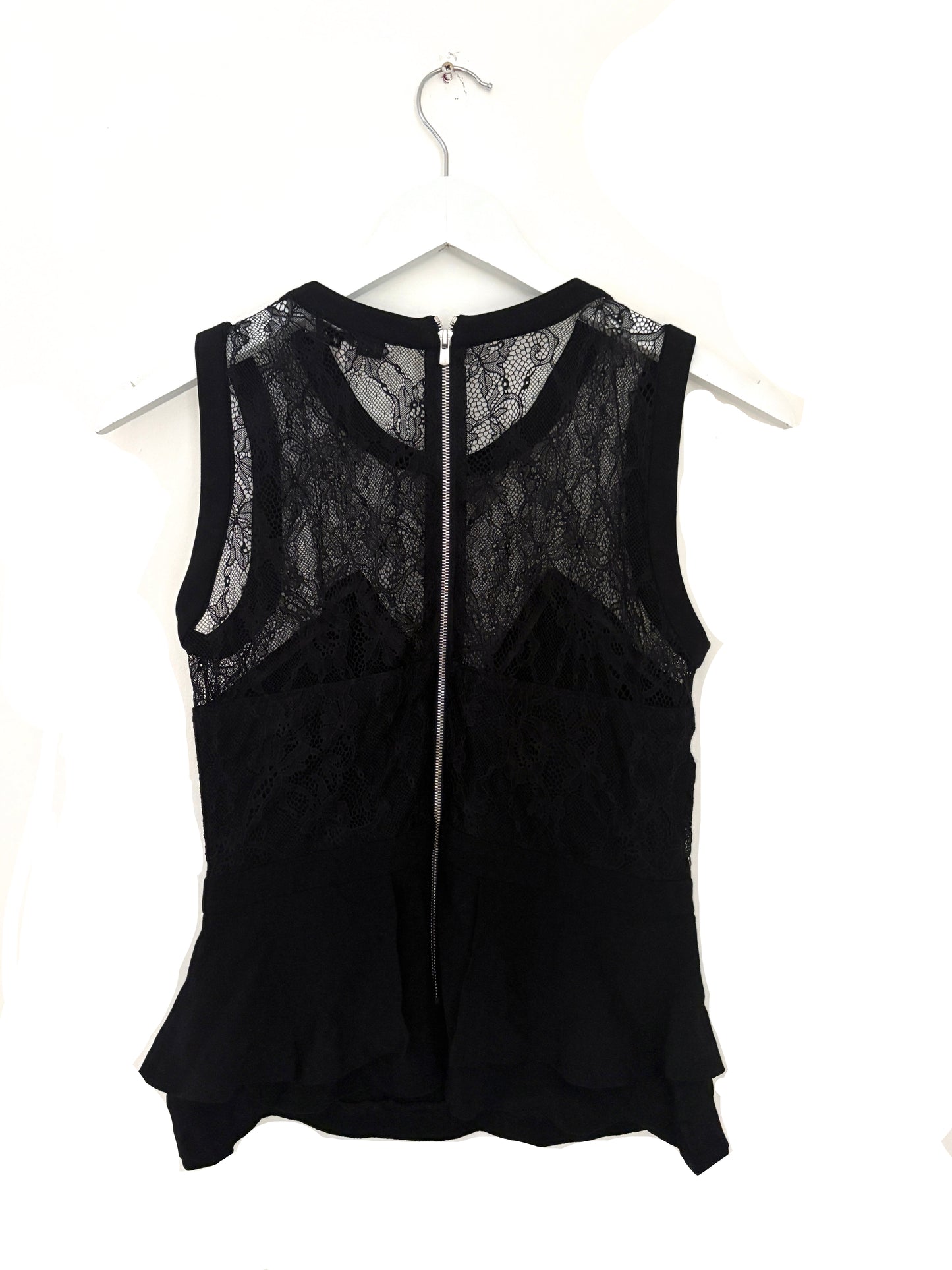 Sandro Lace Black Blouse S