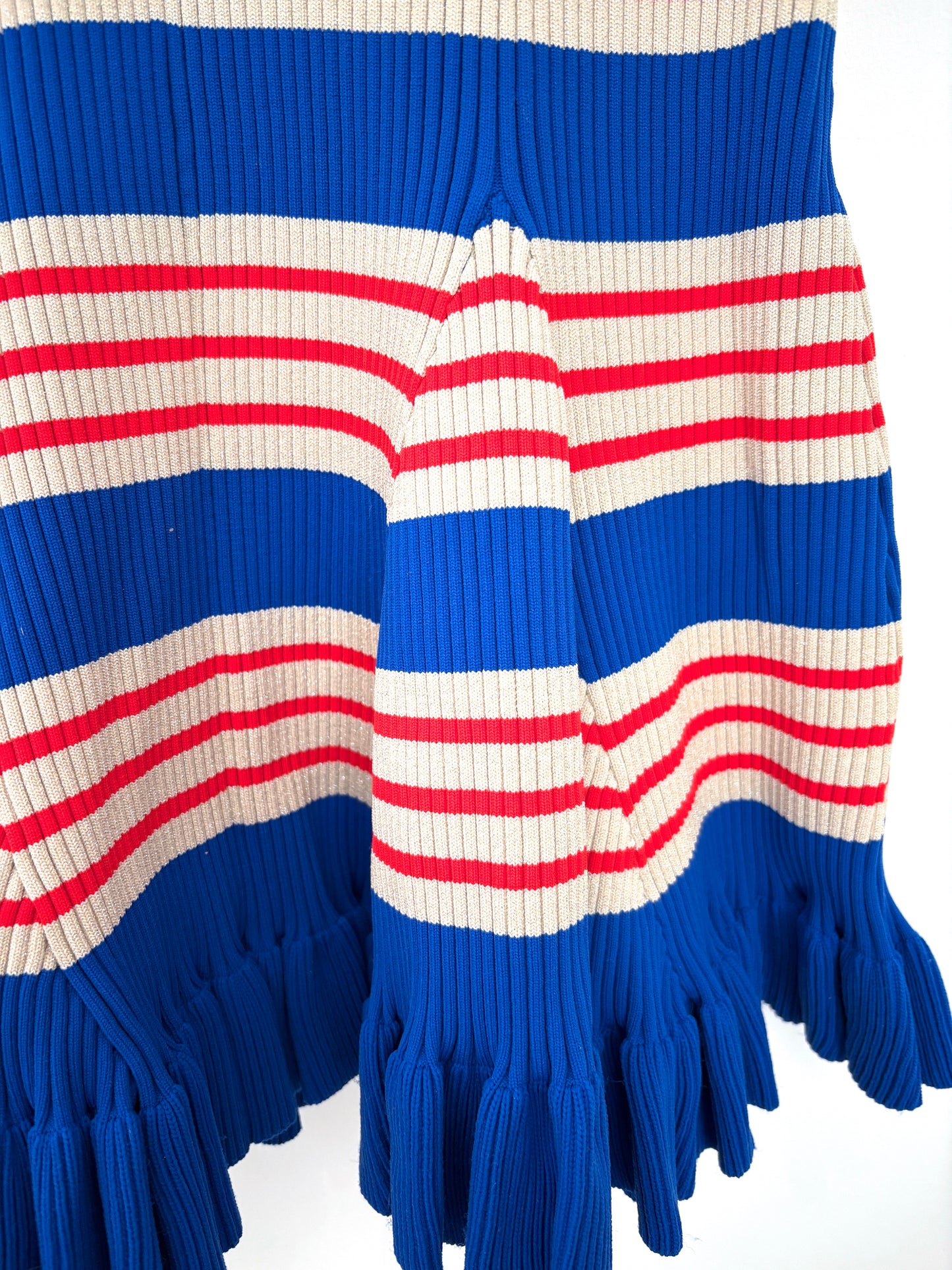 Alice McCall Striped Knit Dress UK 12