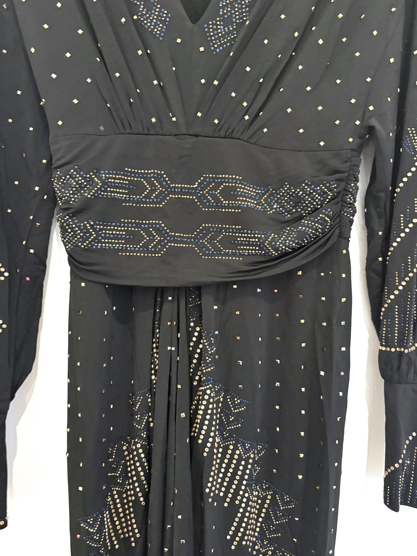 Camilla Beaded Jersey Dress XS