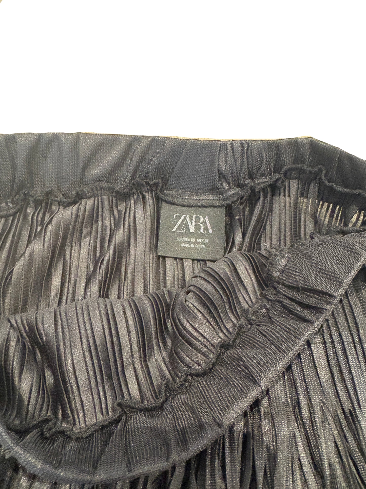 Zara Fringe Tassel Skirt XS
