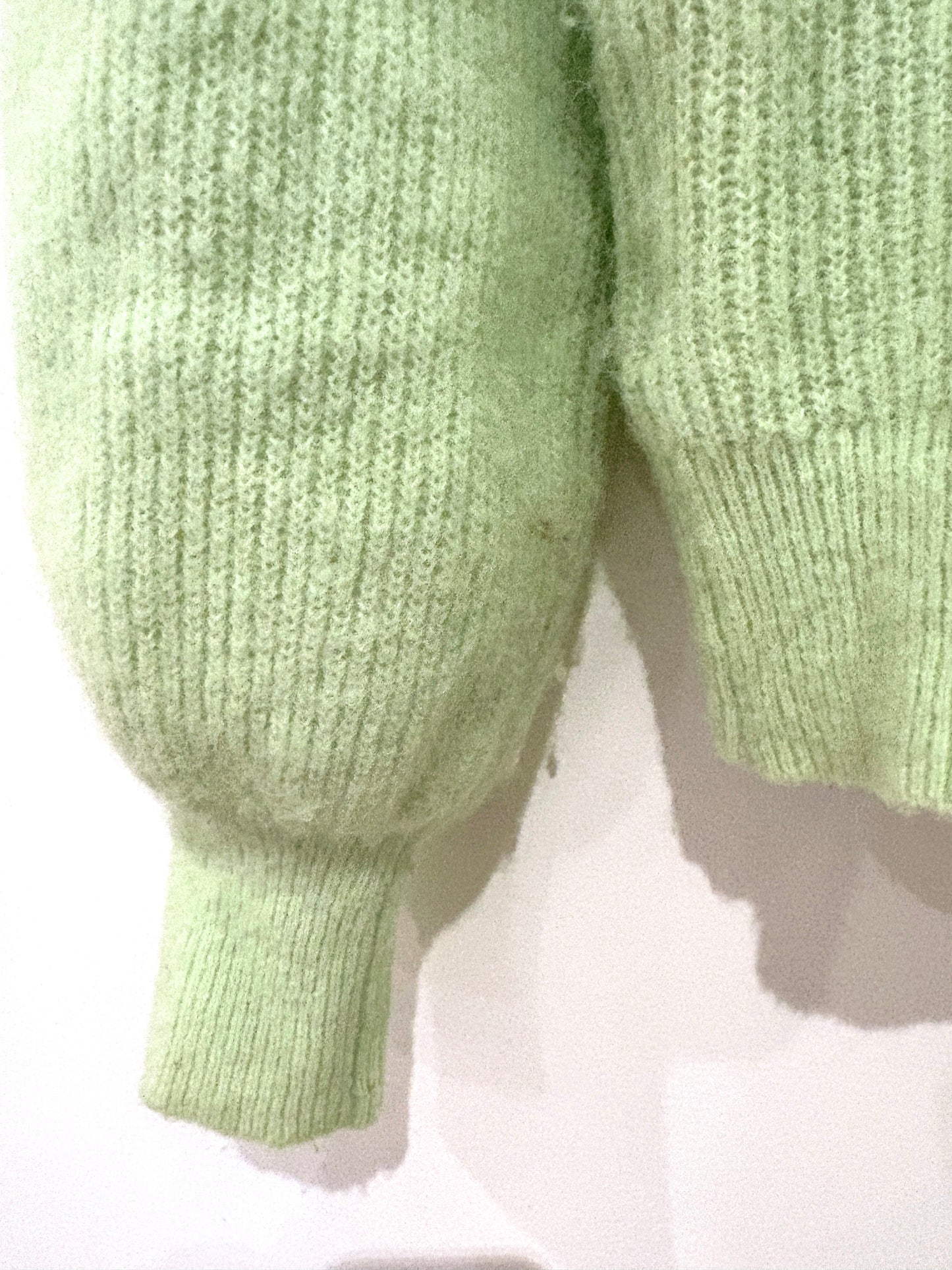 Ganni Wool & Alpaca Green Jumper M