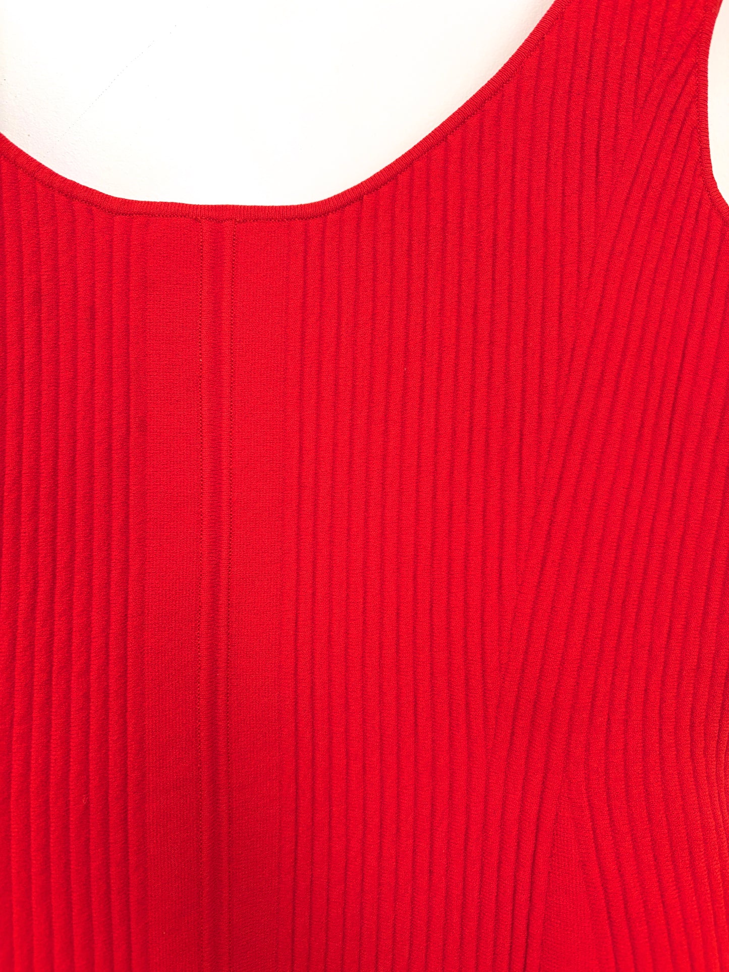 Altuzarra Red Ribbed Camisole M