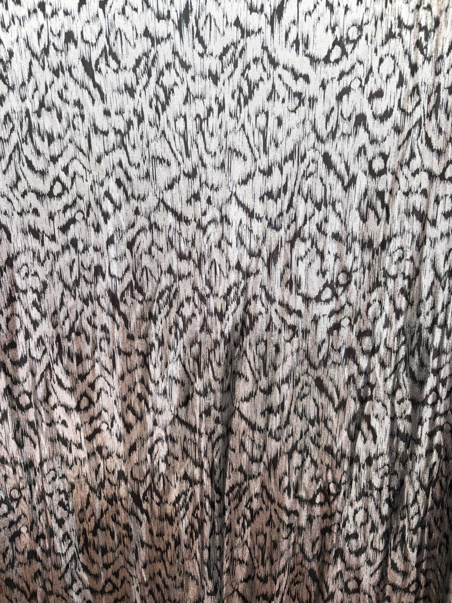 Isabel Marant Draped Silver Midi Skirt UK 14