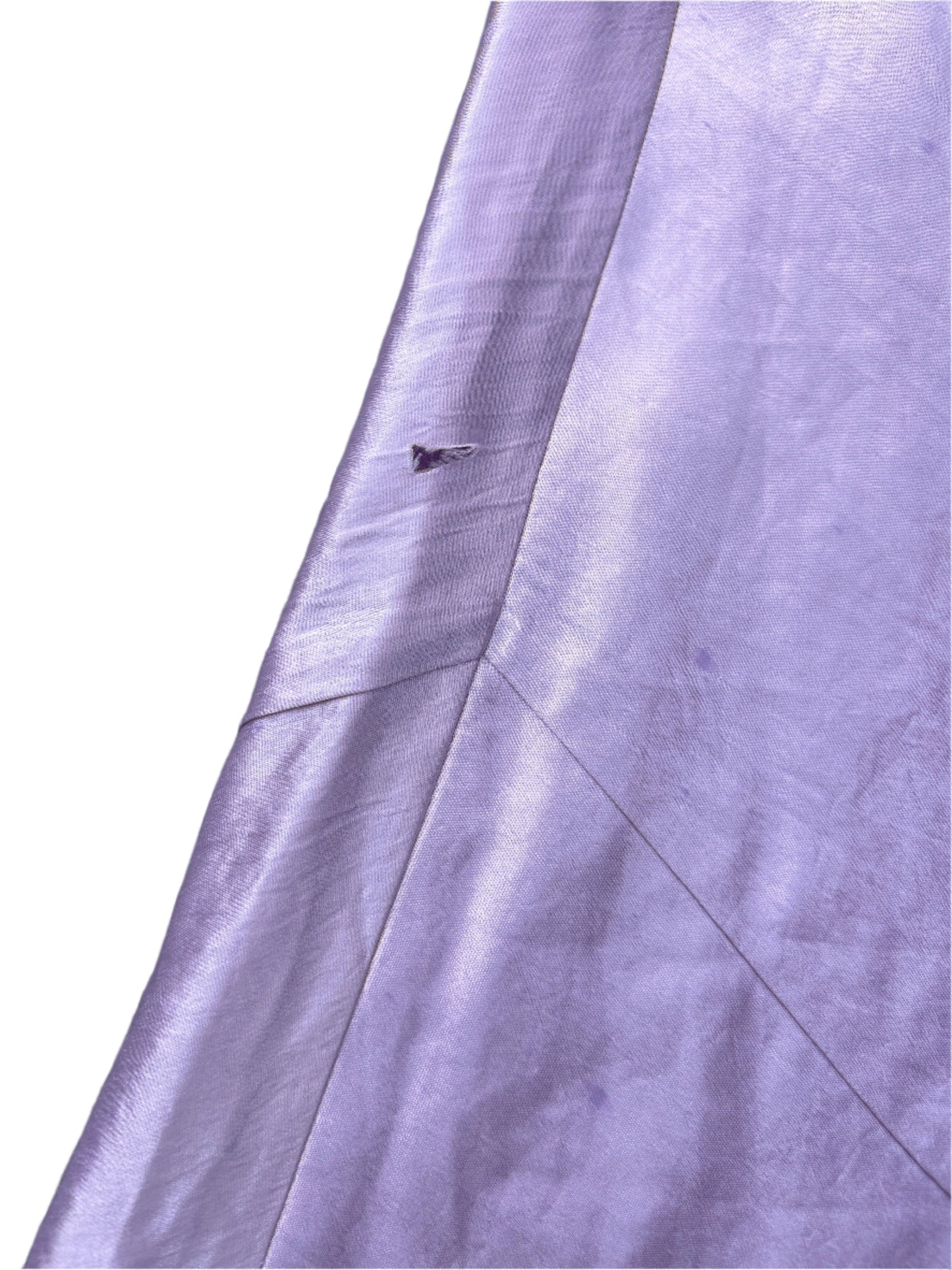 Serena Bute Lilac Flare Bias Maxi Skirt UK 12