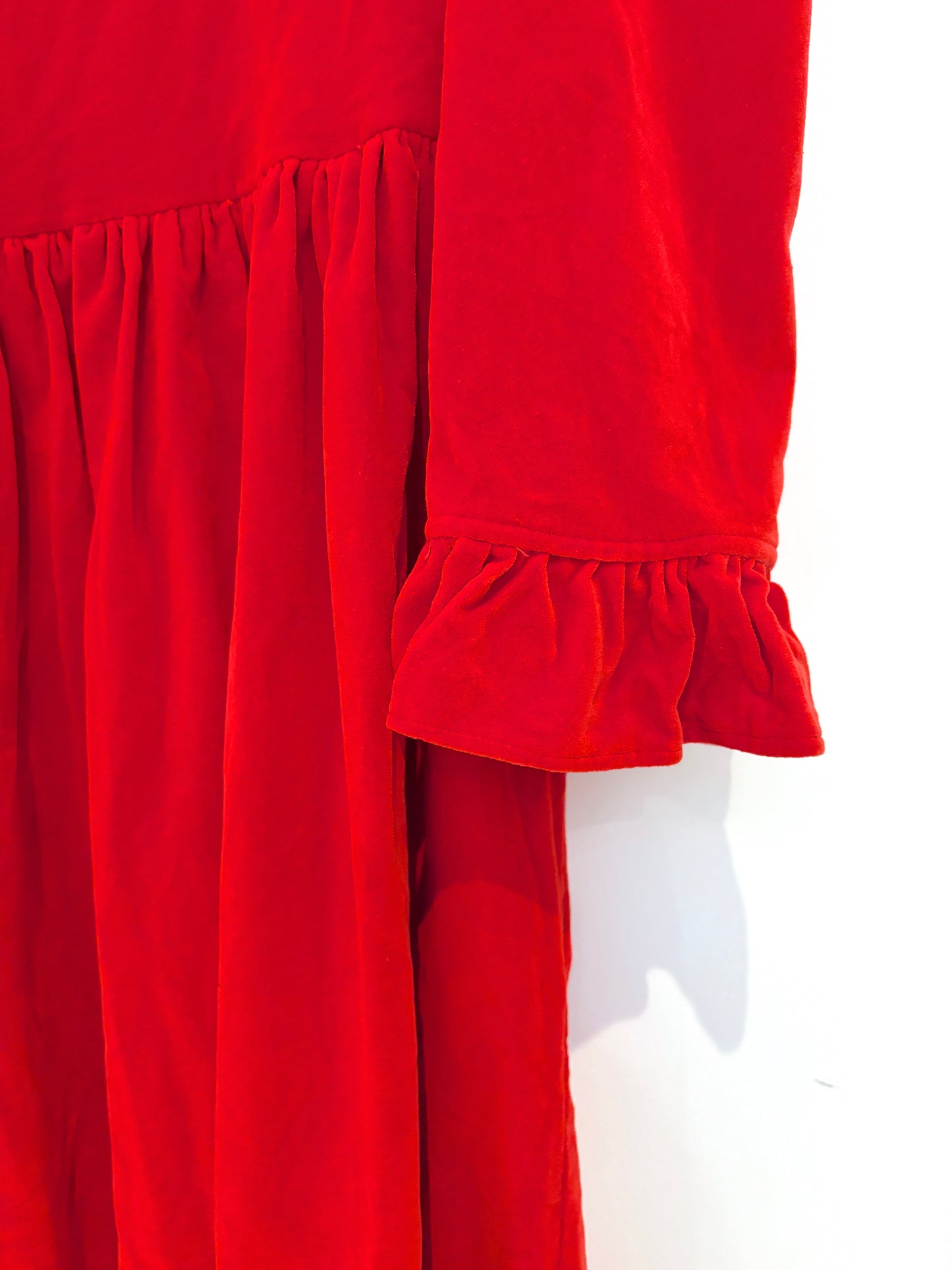 Coco Conran Red Velvet Dress L