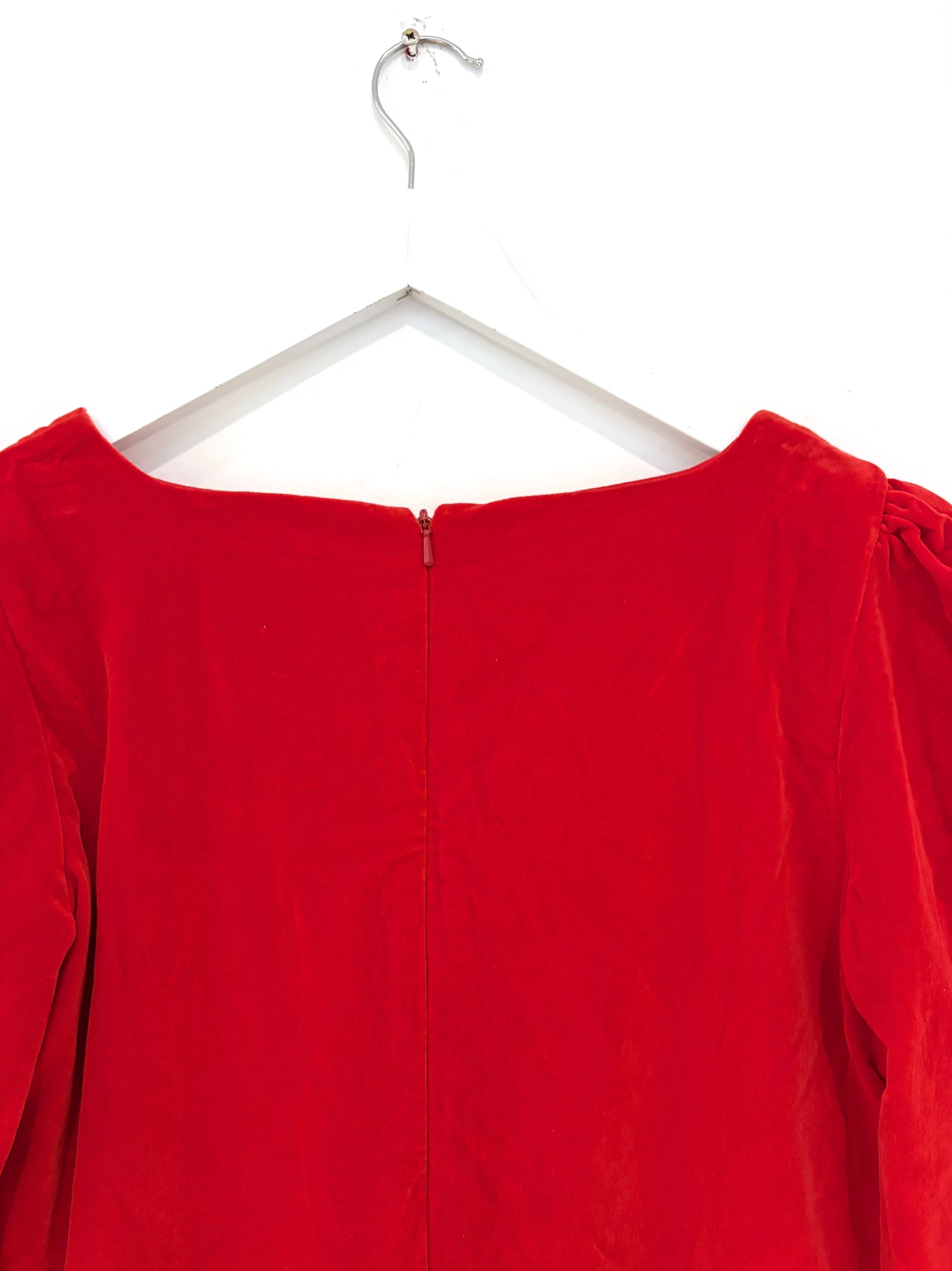 Coco Conran Red Velvet Dress L