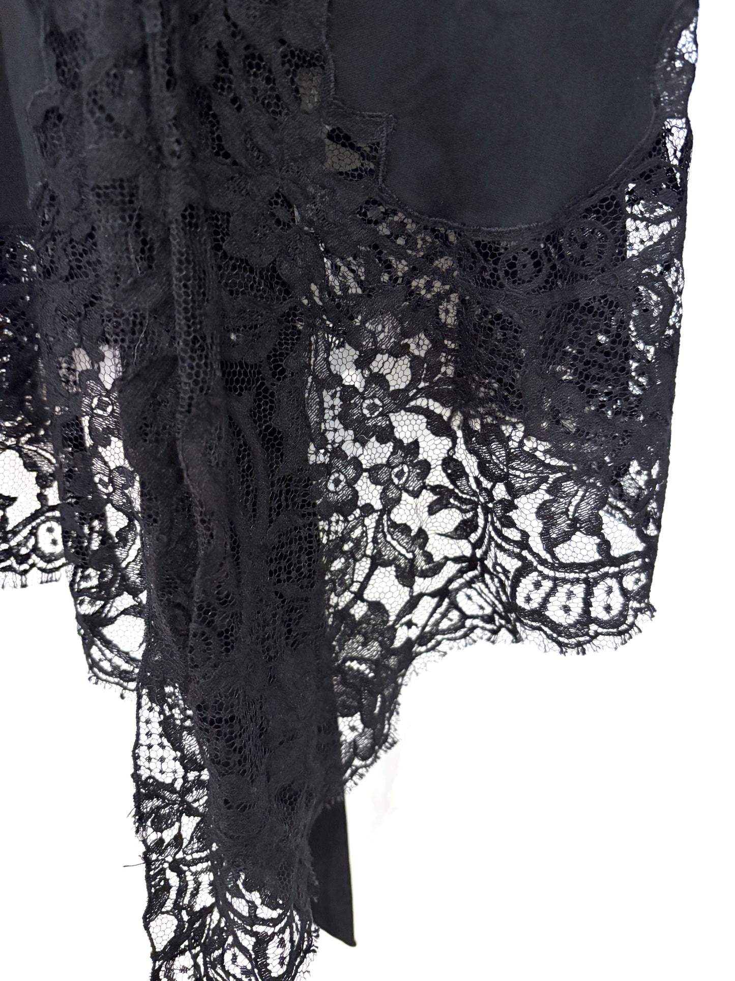Givenchy Black Lace Top UK 10