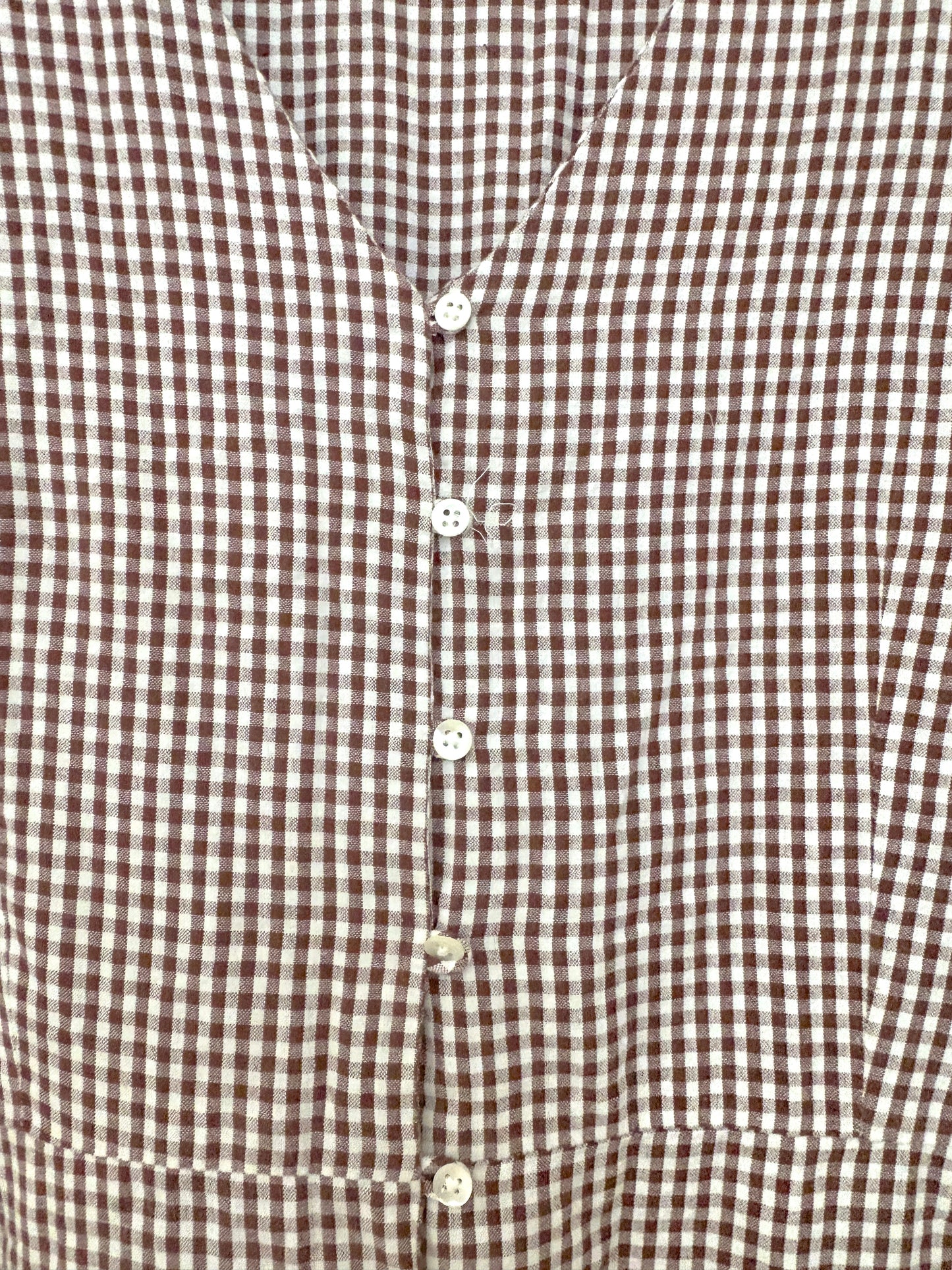 Nice Things Gingham Jumpsuit UK 14