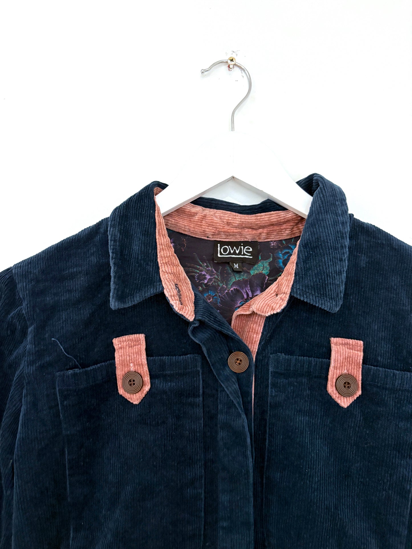 Lowie Navy Corduroy Boilersuit L