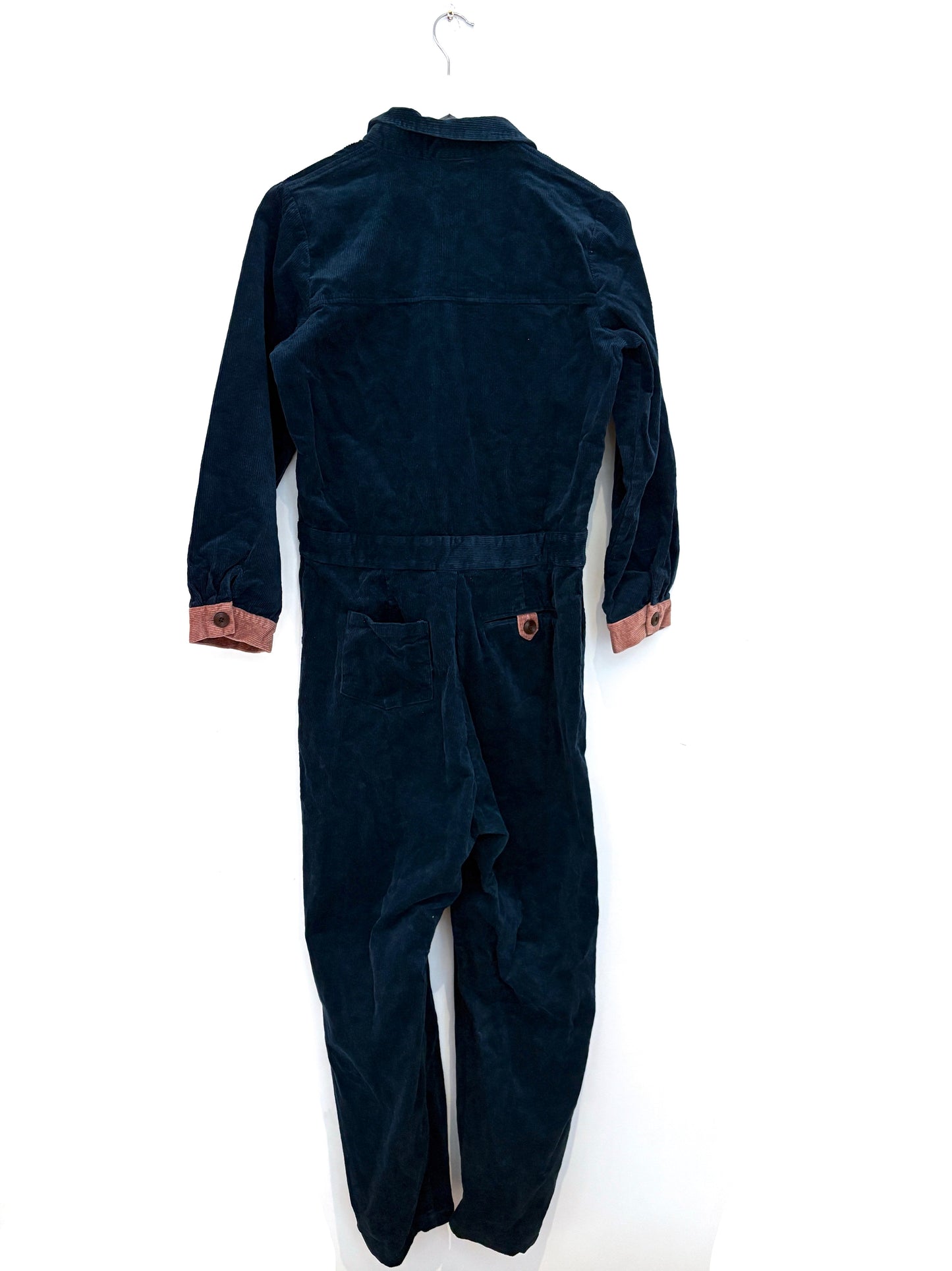Lowie Navy Corduroy Boilersuit L