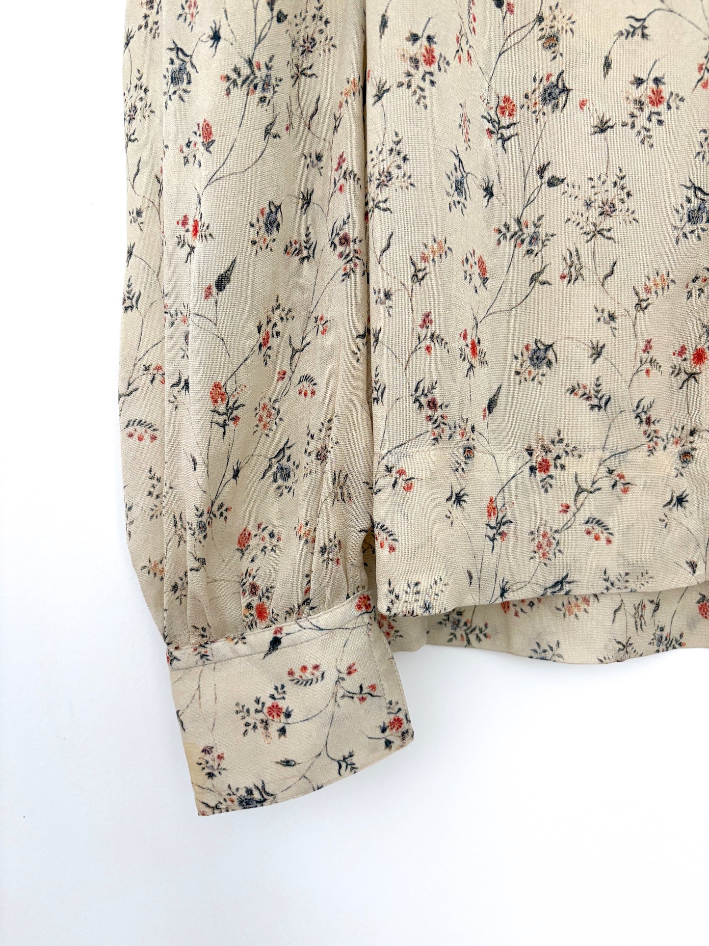 Isabel Marant Floral Silk Blouse UK 8