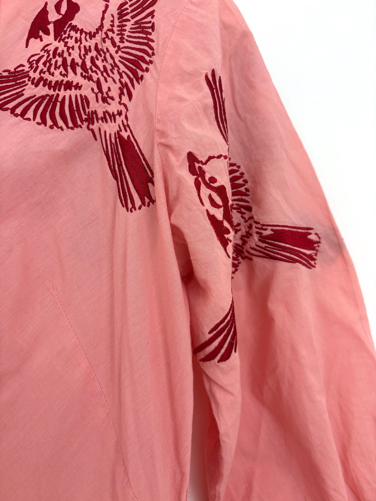 Tallulah & Hope Pink Cotton Dress UK 6