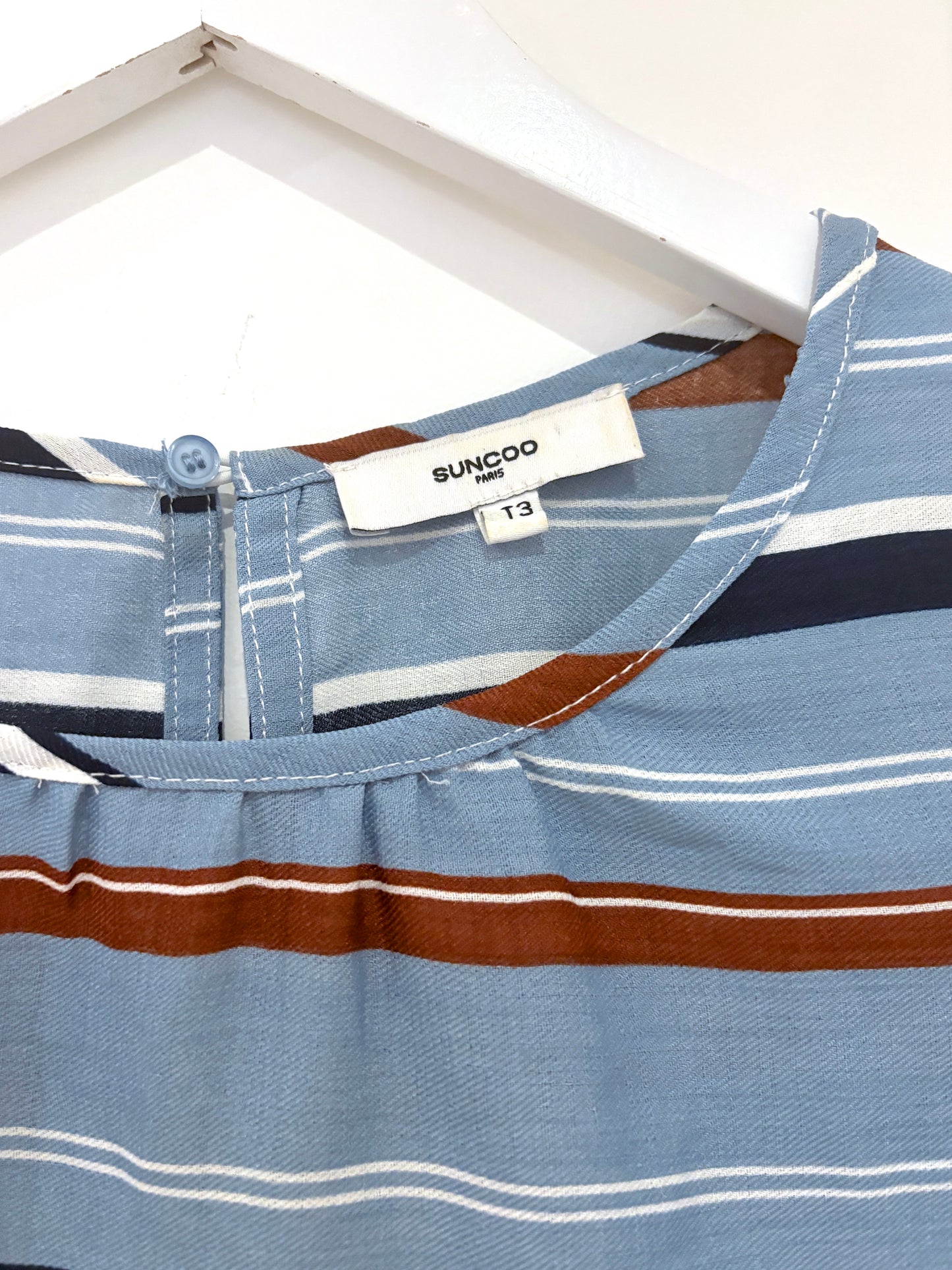 Suncoo Striped Blouse L