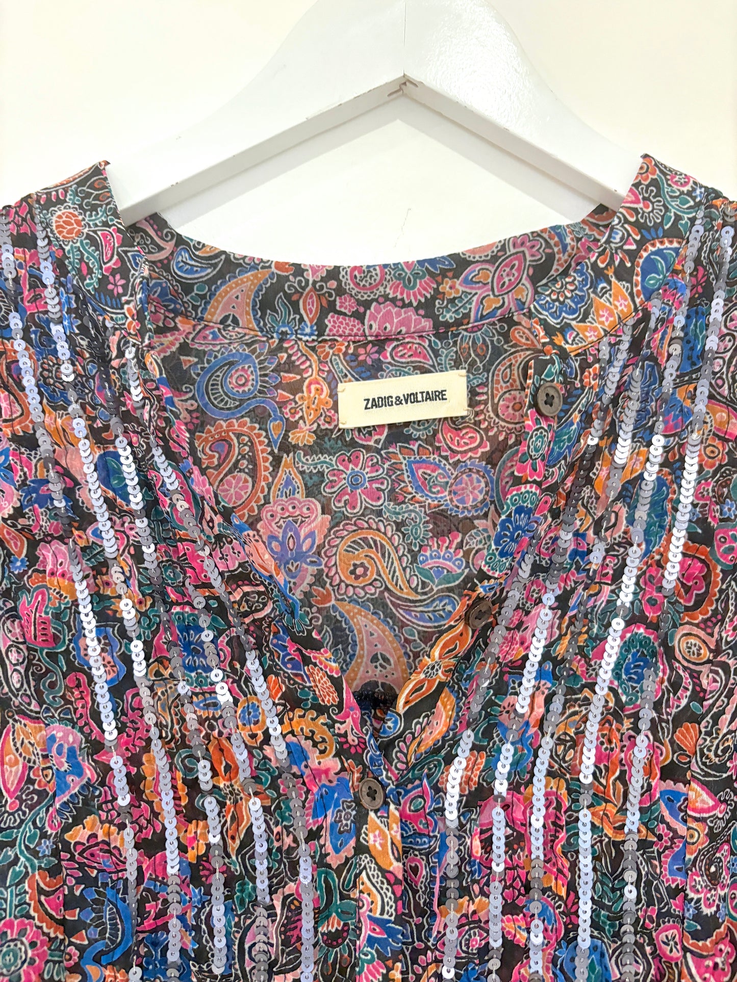 Zadig & Voltaire Print Dress L