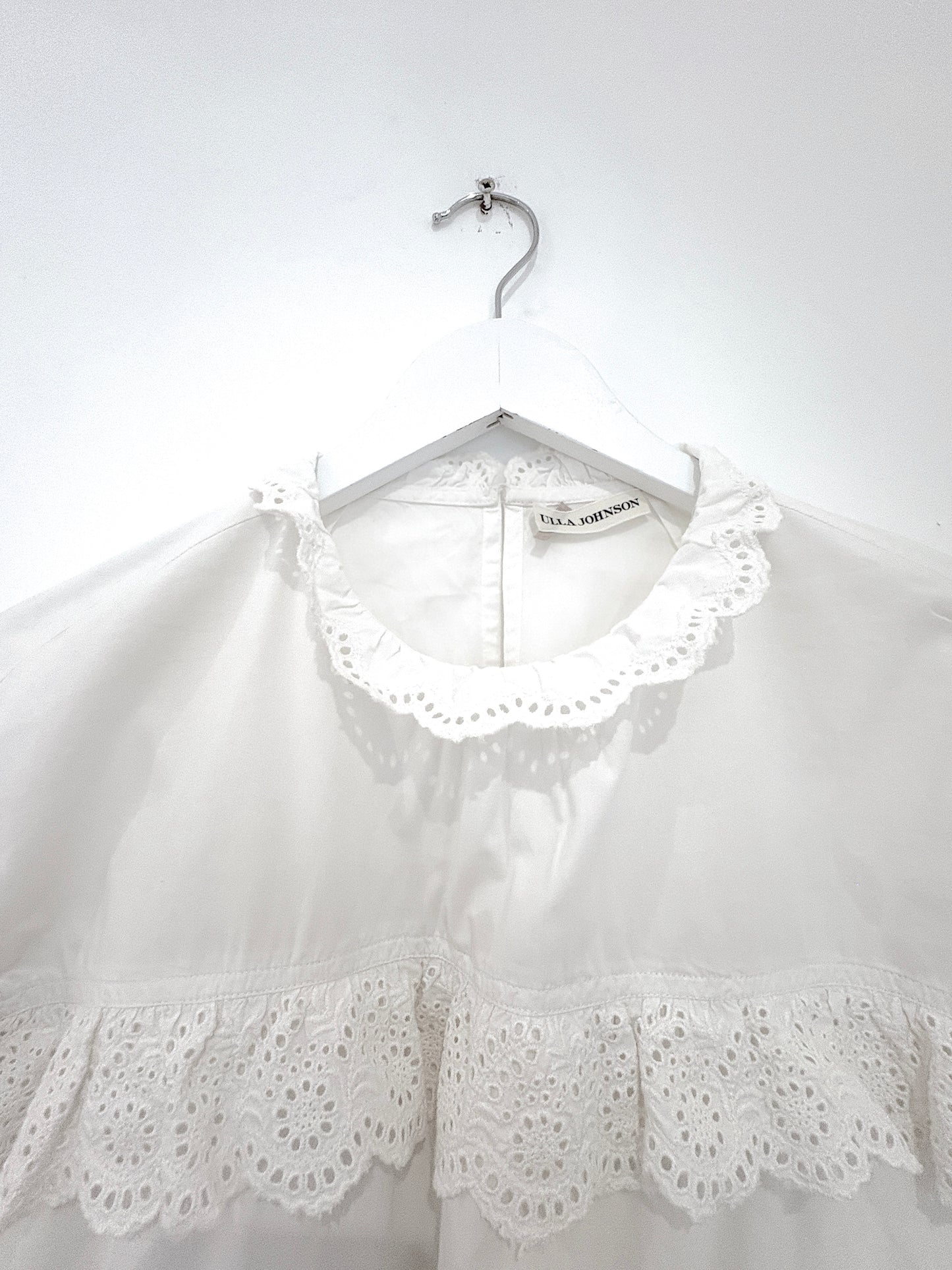 Ulla Johnson Cotton Frill Blouse UK 6