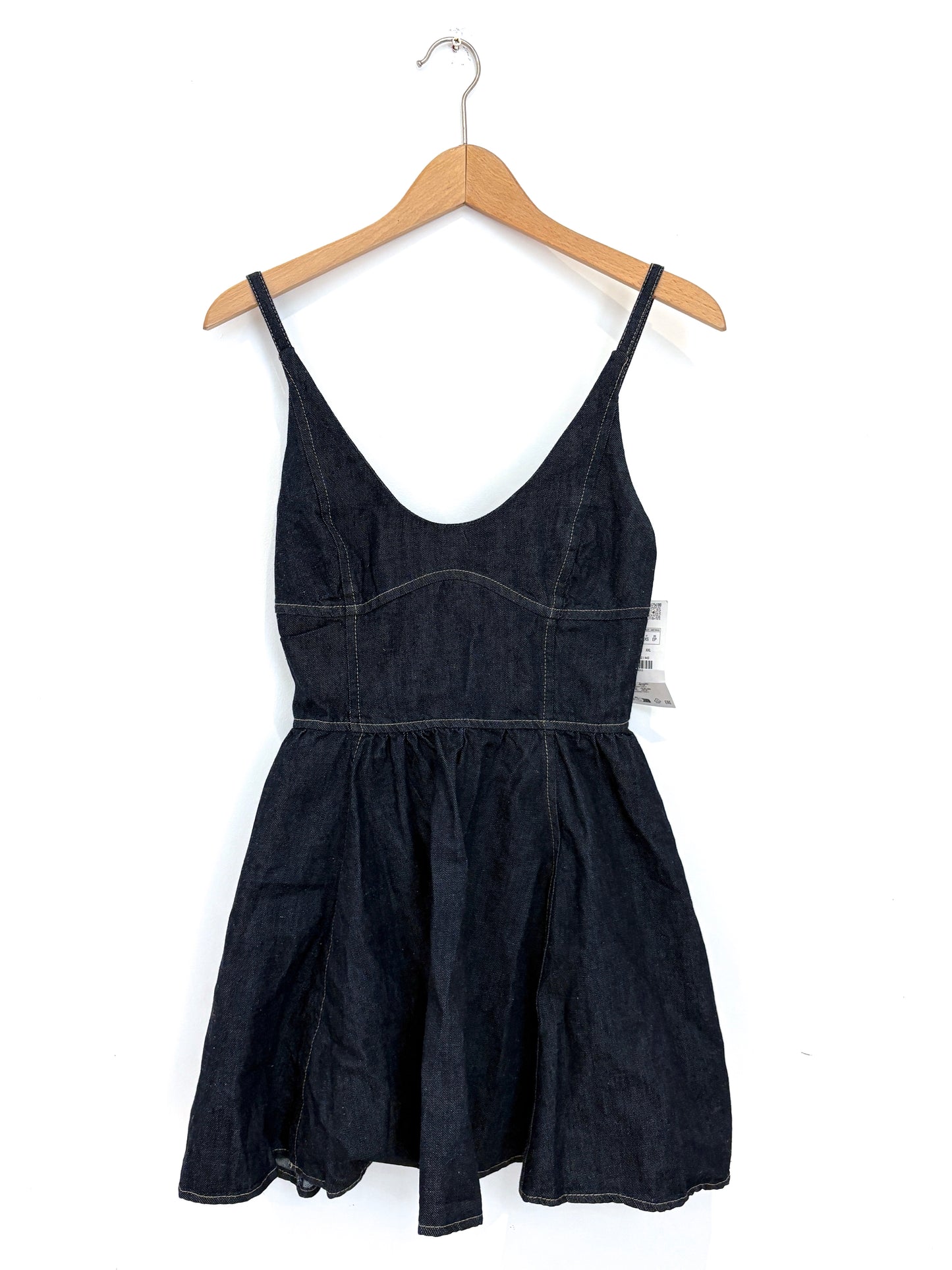 Zara Denim Sleeveless Mini Dress