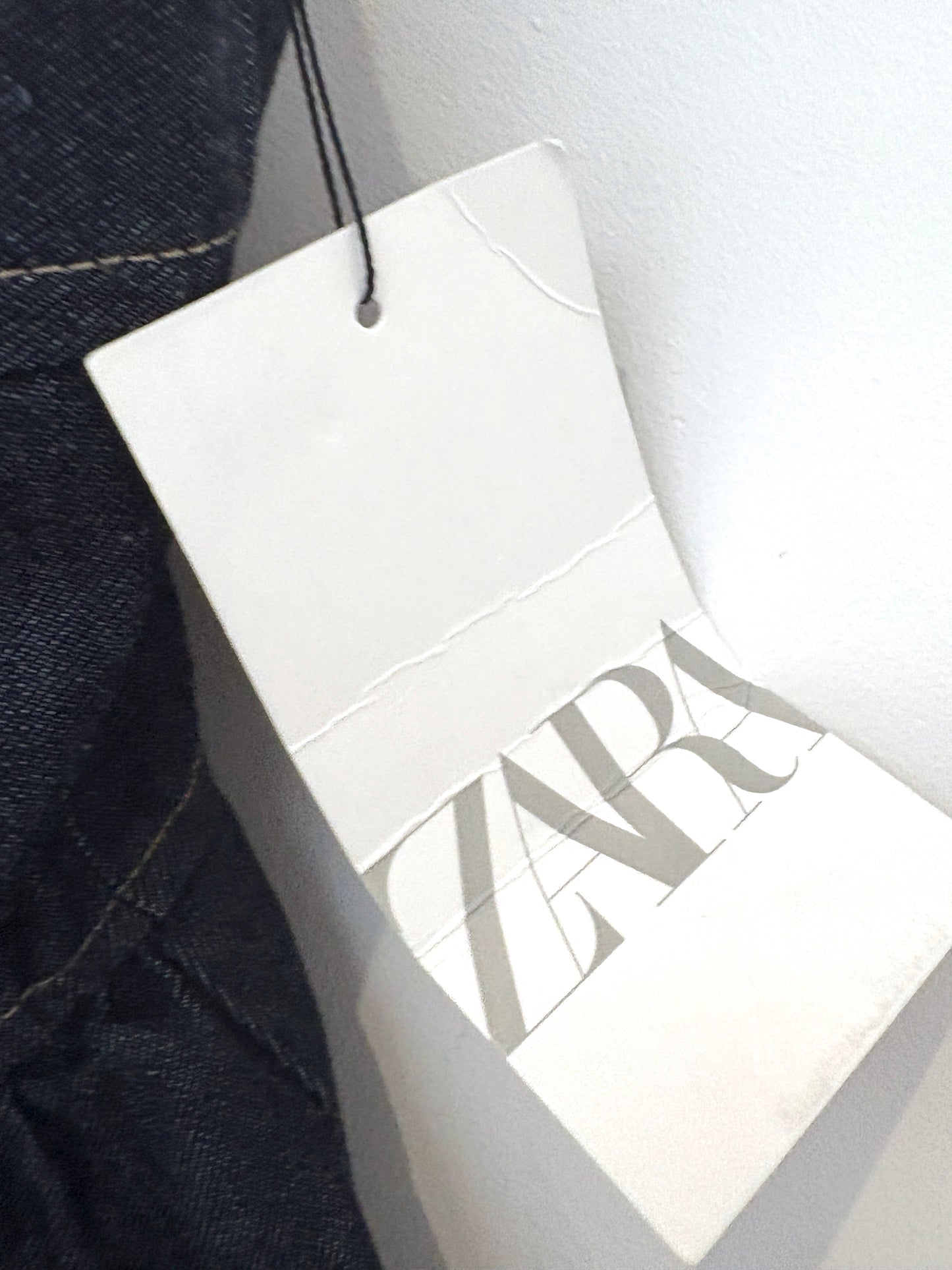 New With Tags Zara Denim Dress XS