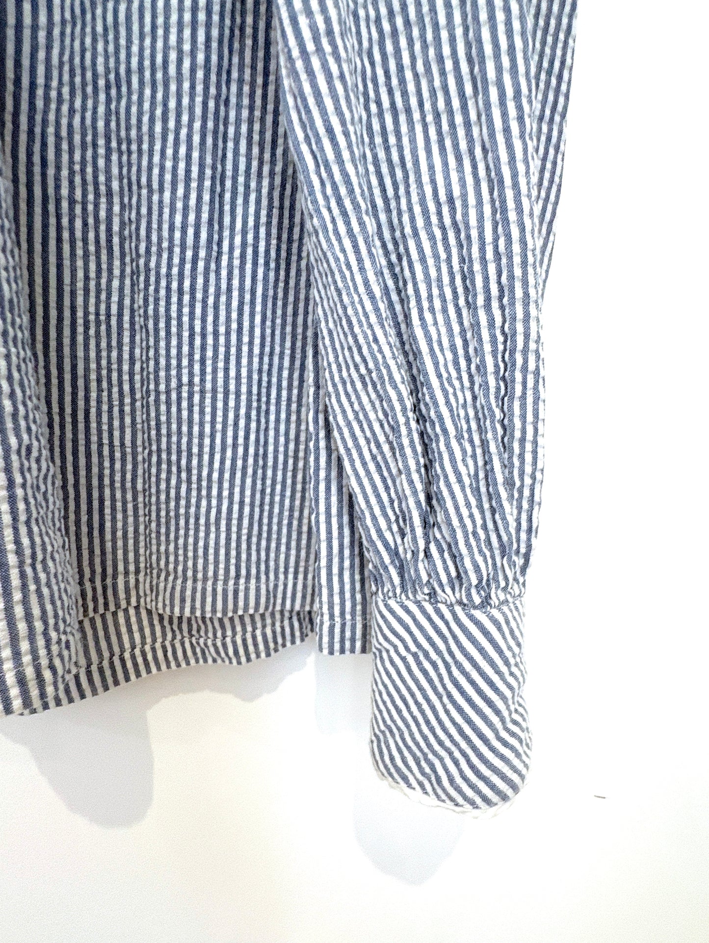 Ba&sh Blue Striped Blouse XS