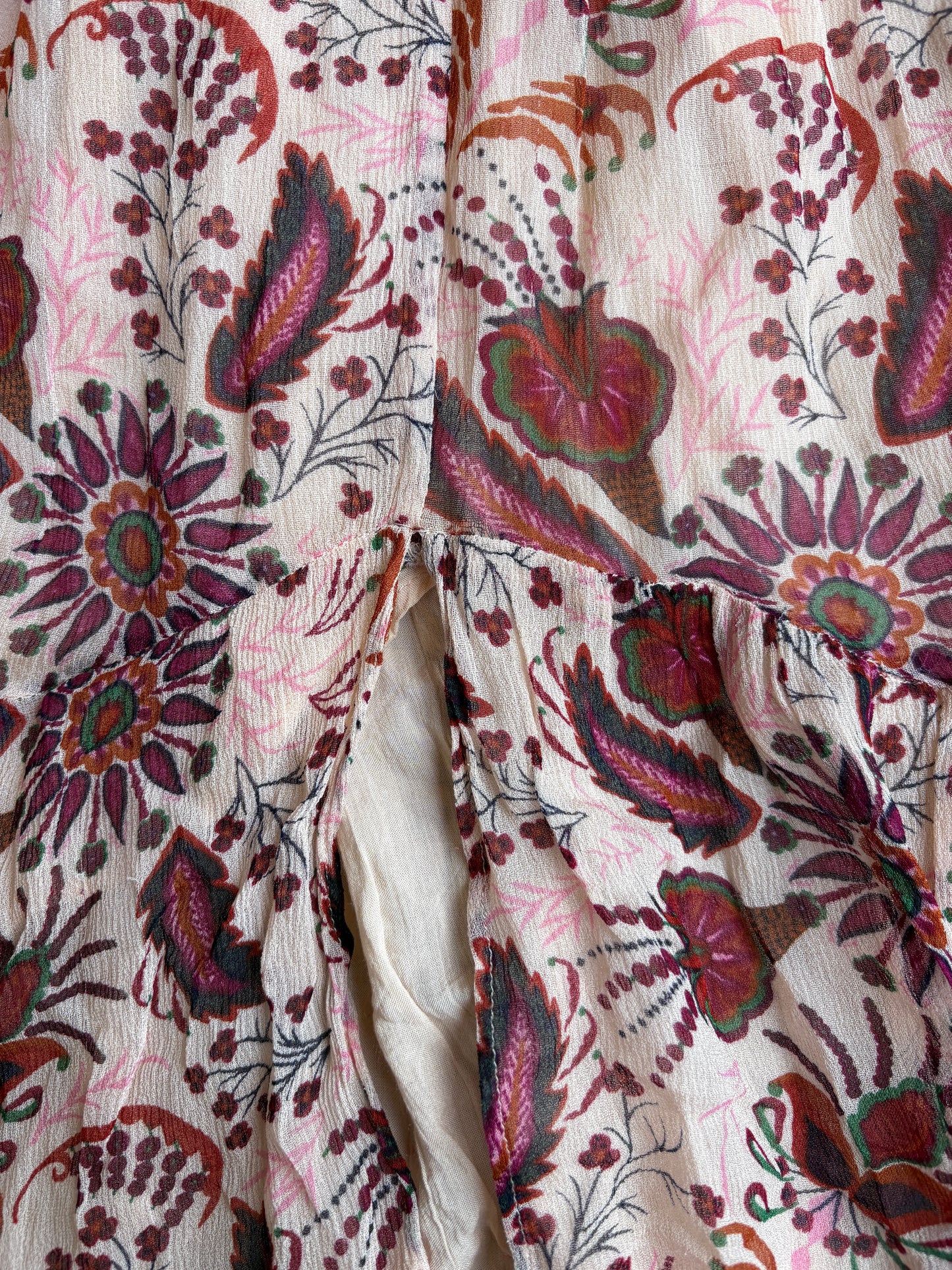 Ba&sh Printed Skirt UK 6