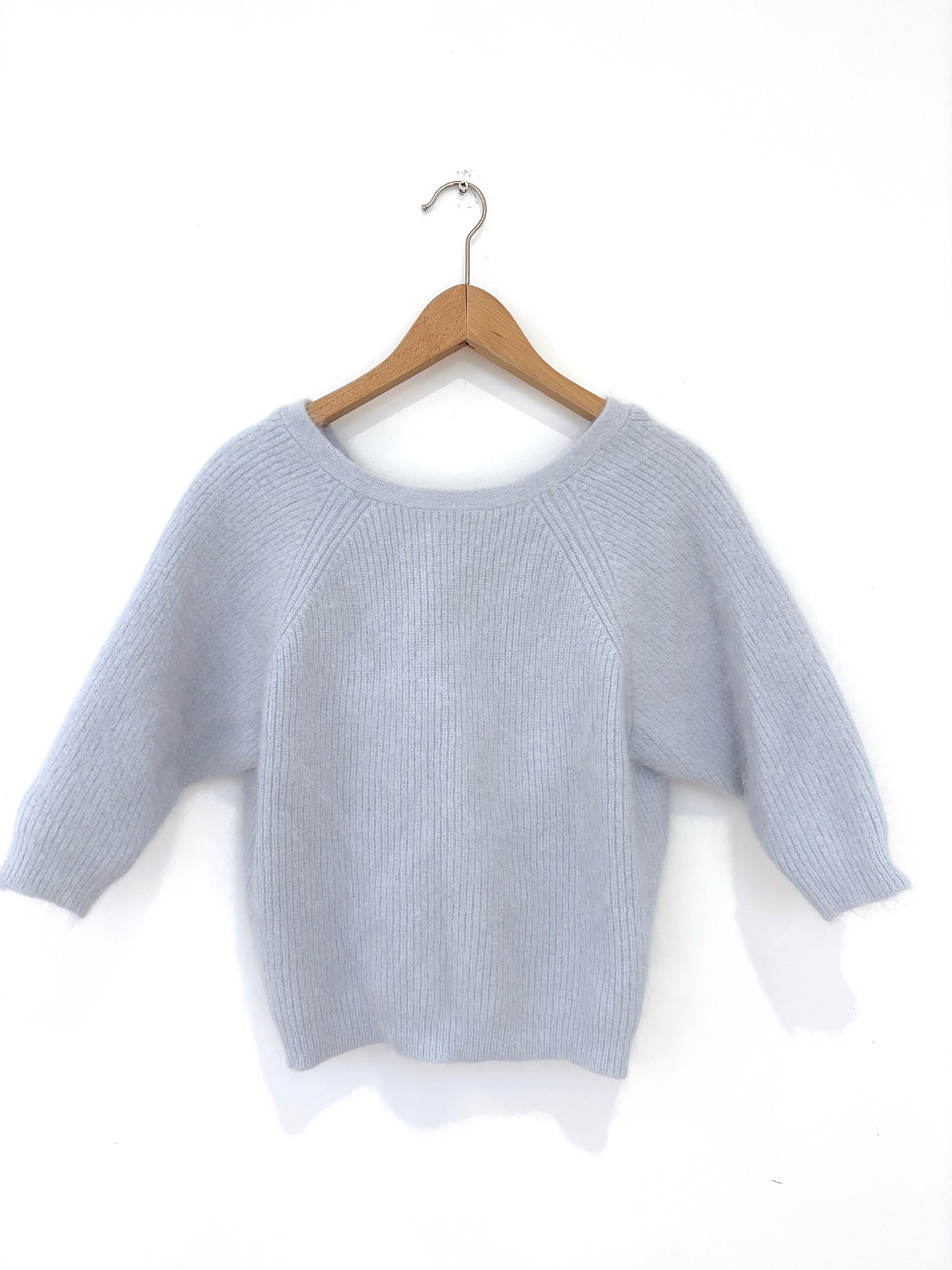 Ba&sh Blue Angora Knit XS