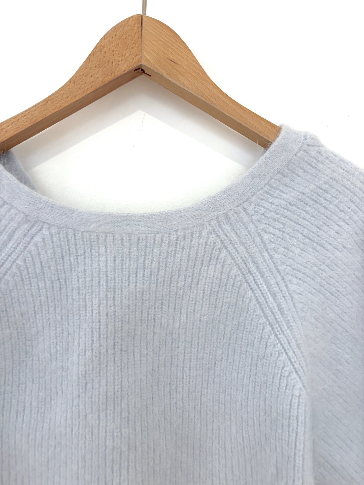 Ba&sh Blue Angora Knit XS