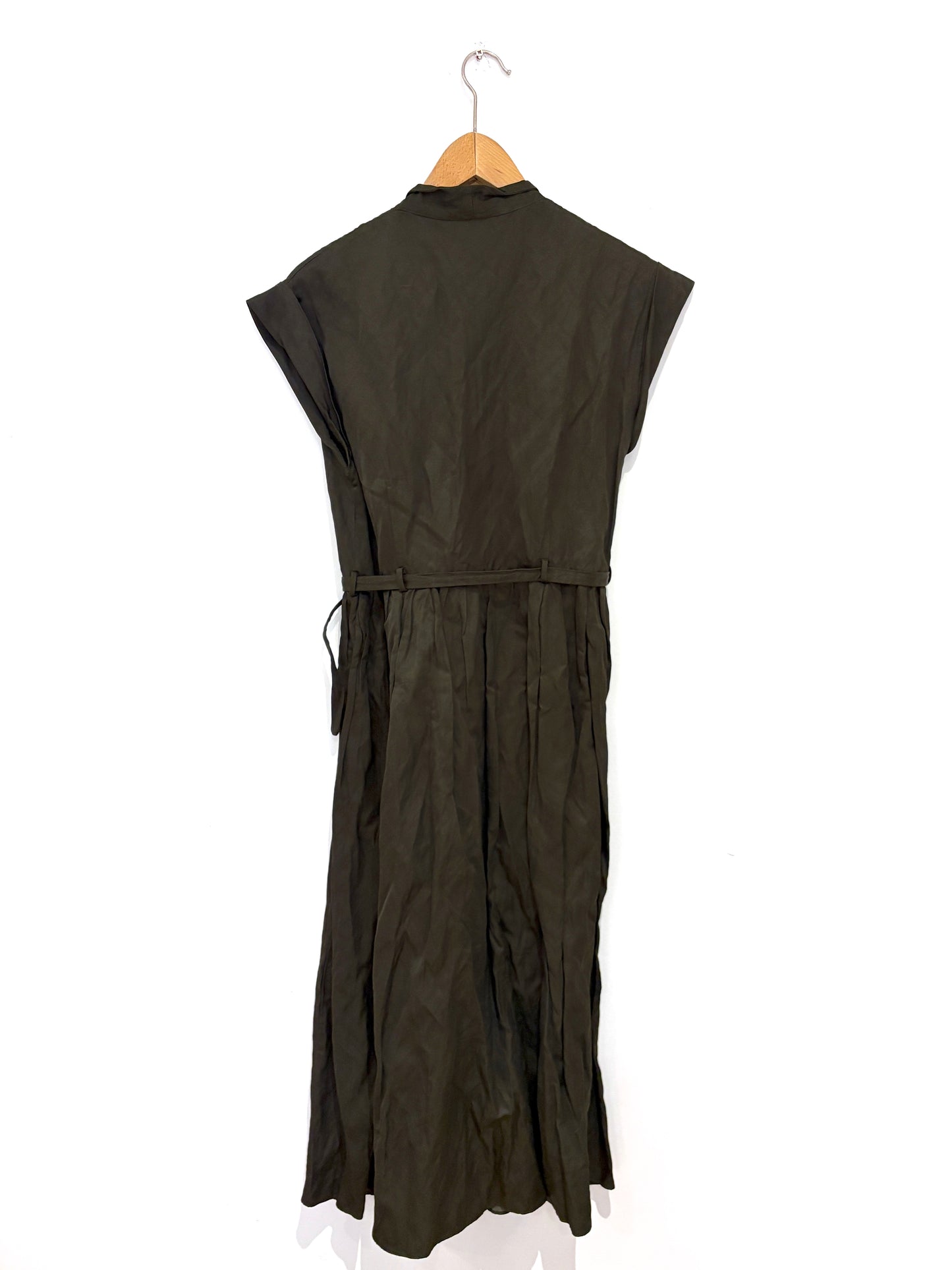 Zara Khaki Shirt Dress S