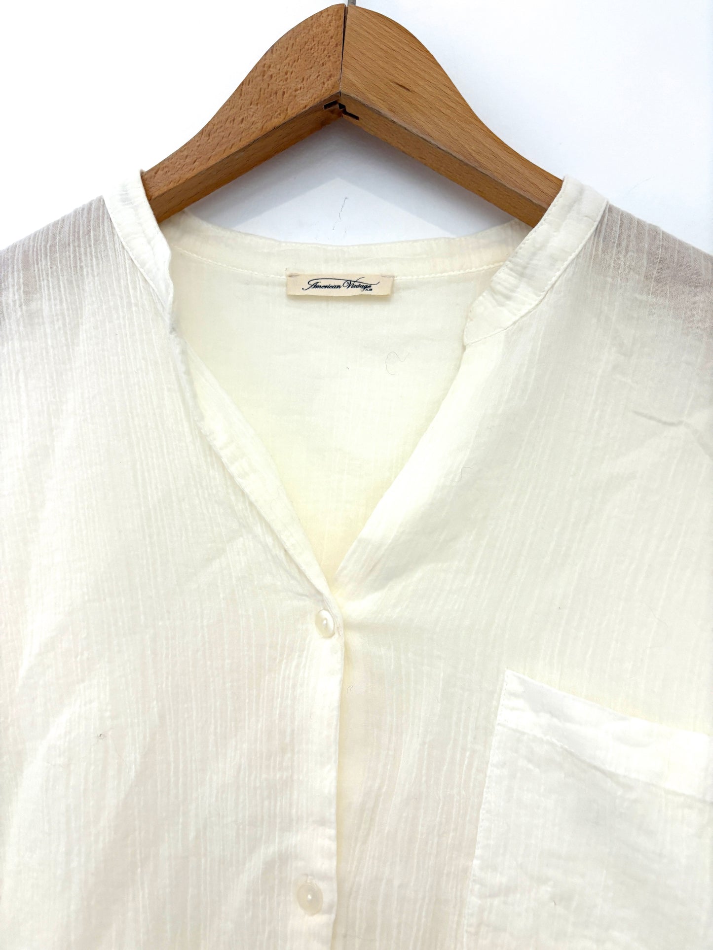 American Vintage Crinkle Shirt XS/S