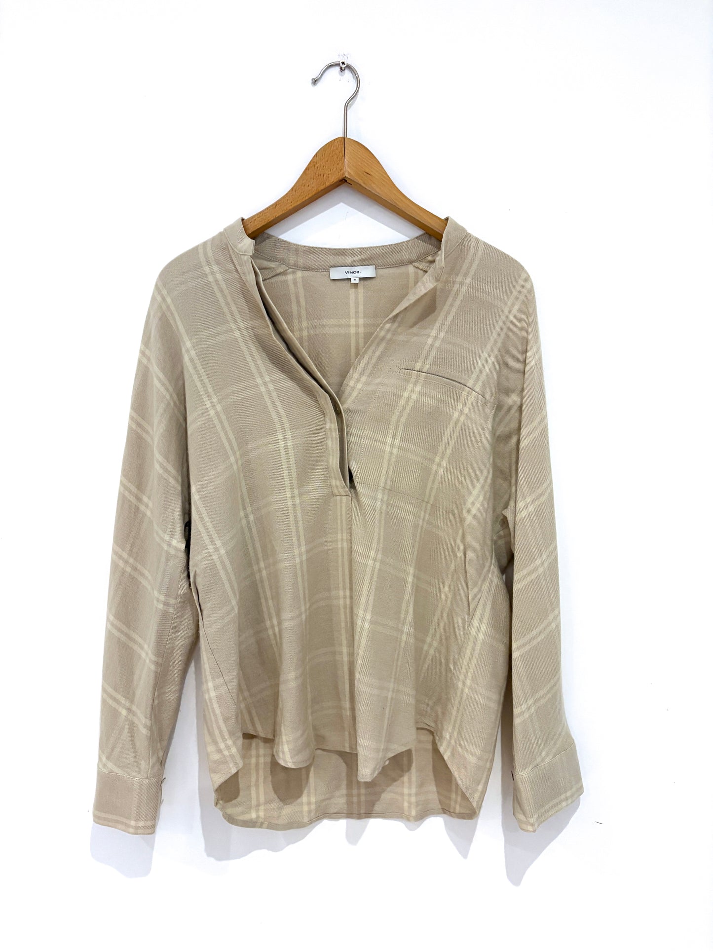 Vince Plaid Shirt