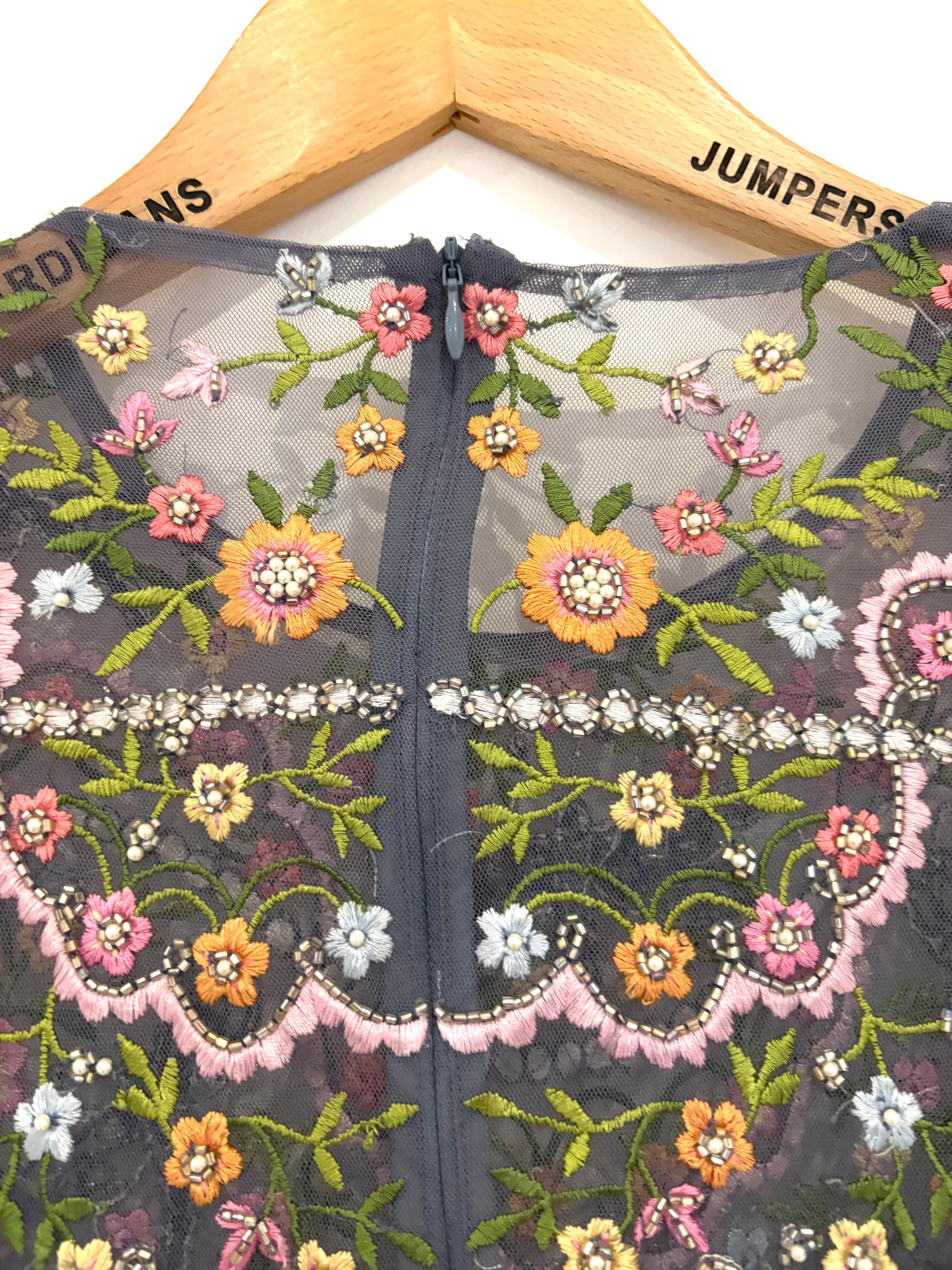 Needle & Thread Garden Floral Mini Dress UK 6