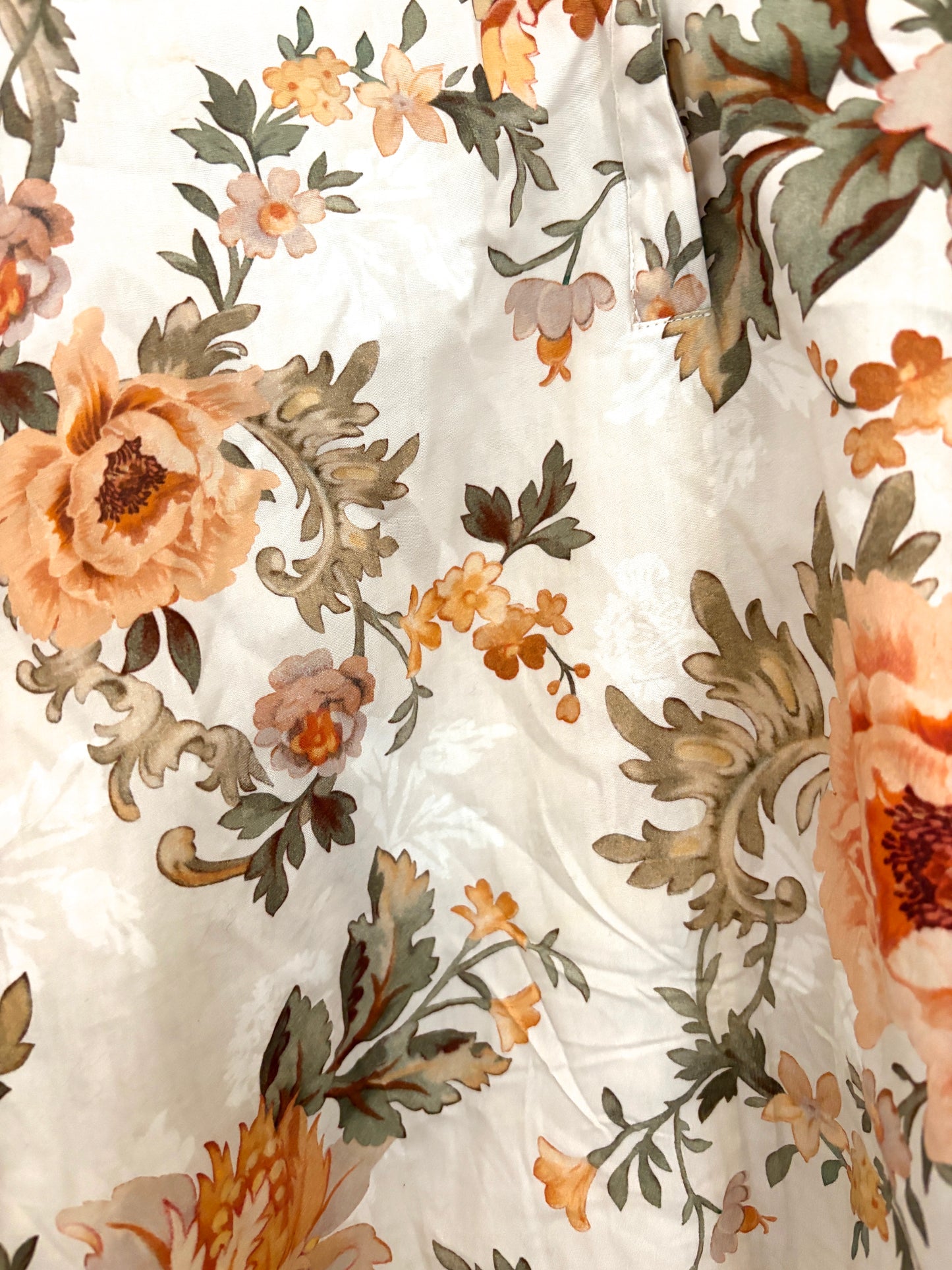 Paul & Joe Sister Floral Orange Blouse XXS