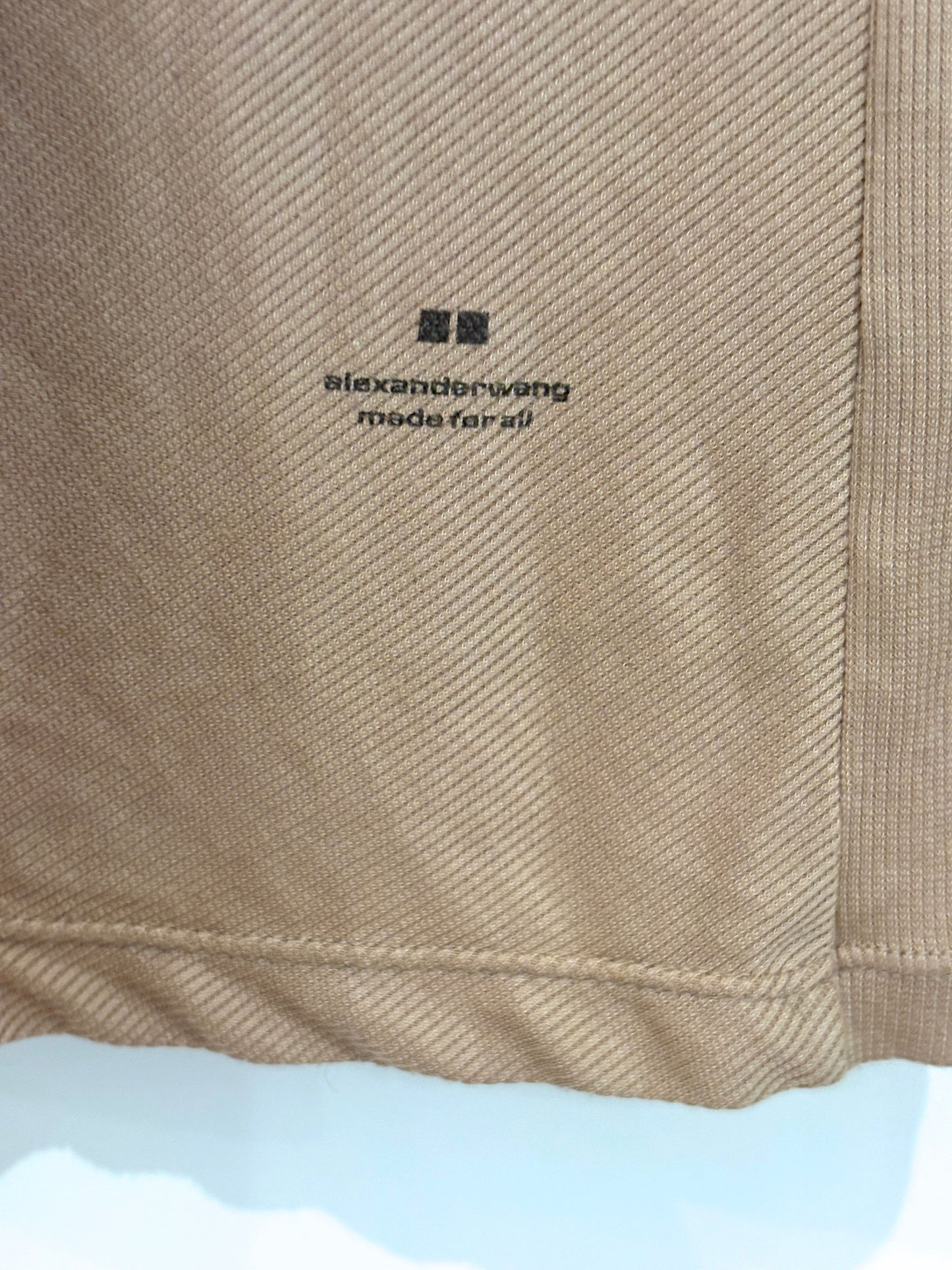 Alexander Wang x Uniqlo Beige Heattech Top M