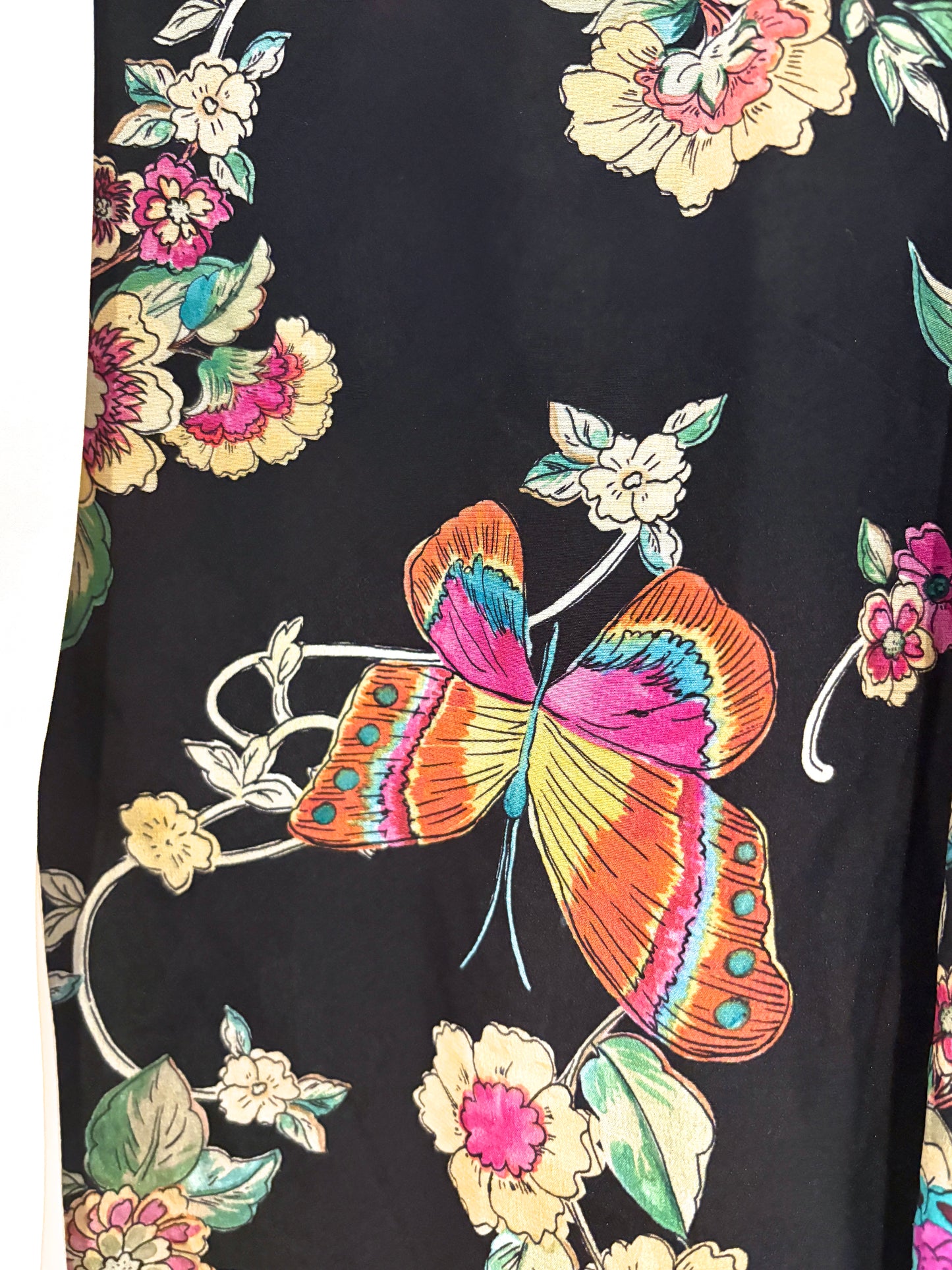 Red Valentino Floral Neck Tie Blouse UK 16